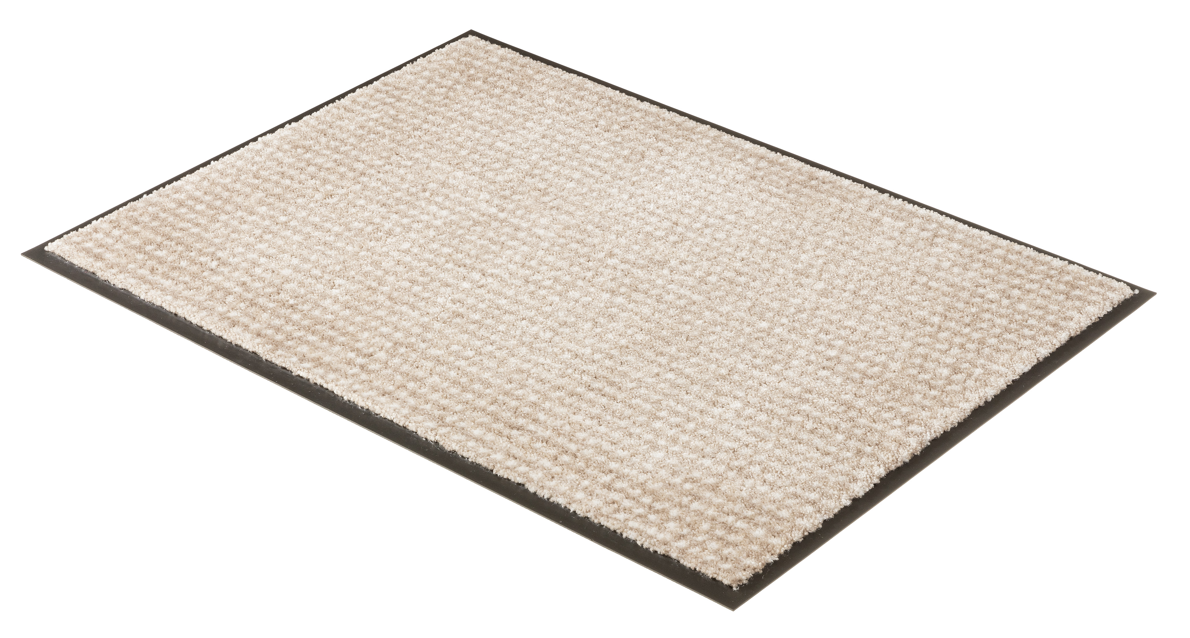 SCHÖNER WOHNEN-Kollektion Fußmatte Miami 67x100 Punkte Beige SCHÖNER WOHNEN-Kollektion Fußmatte Miami 67x100 Punkte Beige
