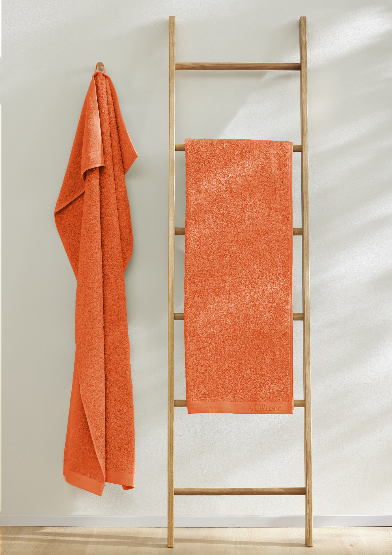 s.Oliver Duschtuch Orange 70x140cm