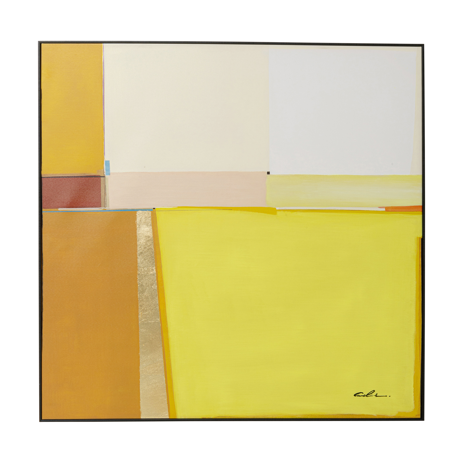 Kare Bild Abstract Shapes Front Mehrfarbig Manderine Creme Gestell Panther Front Zitrone Kare Bild Abstract Shapes Front Mehrfarbig Manderine Creme Gestell Panther Front Zitrone