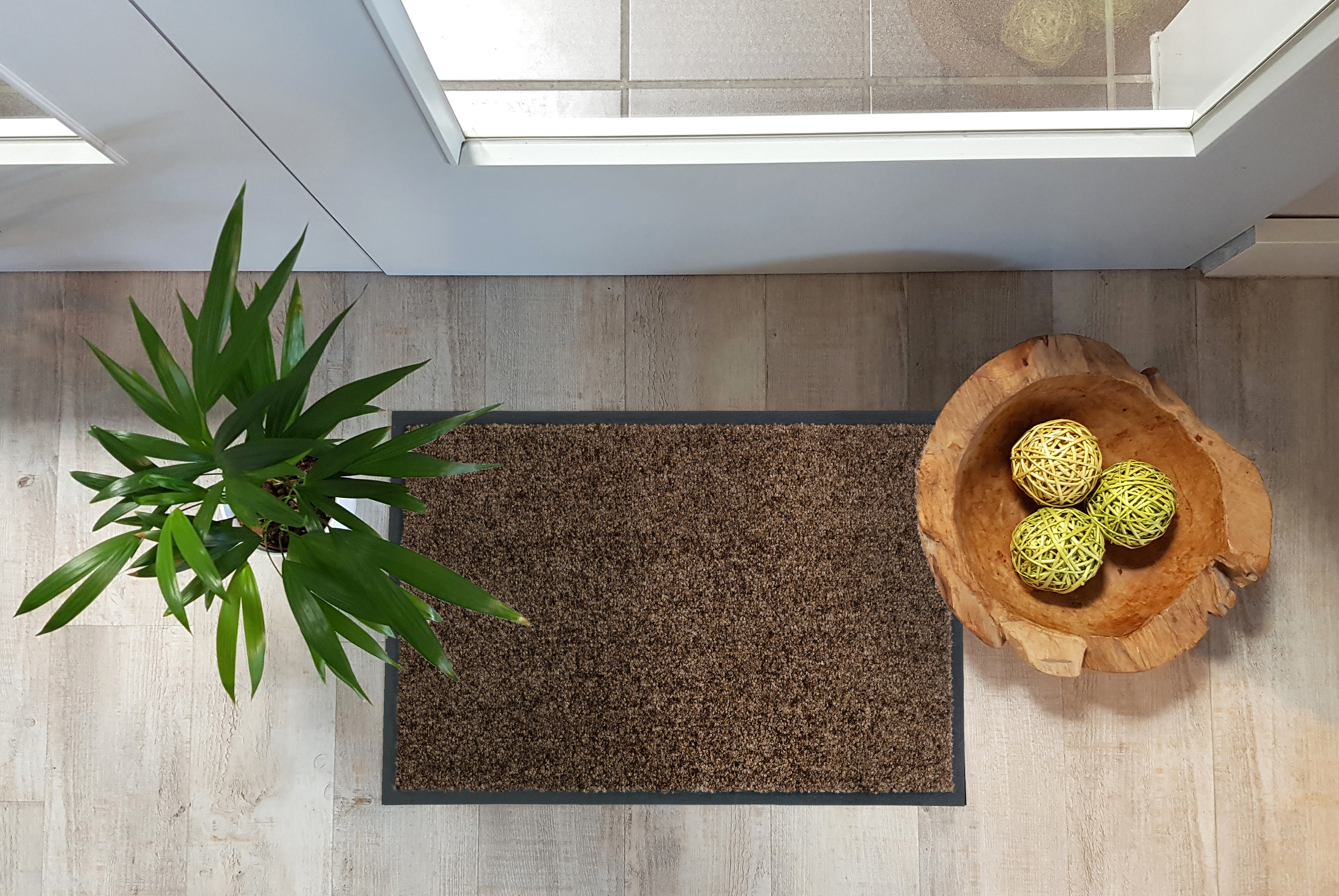 ASTRA Fußmatte Proper Tex 40x60 Braun-Anthrazit ASTRA Fußmatte Proper Tex 40x60 Braun-Anthrazit