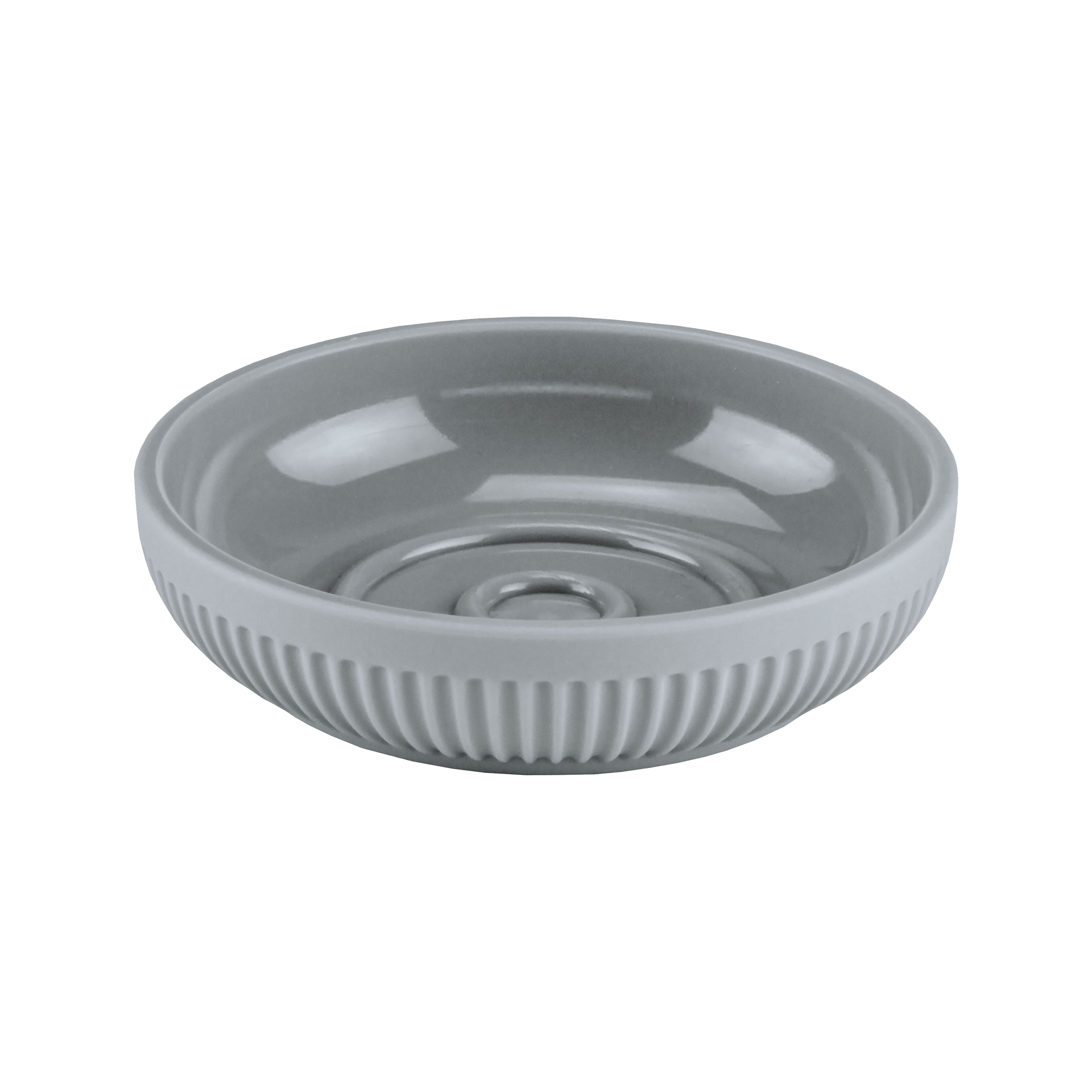 kleine Wolke Seifenschale Scout Silbergrau