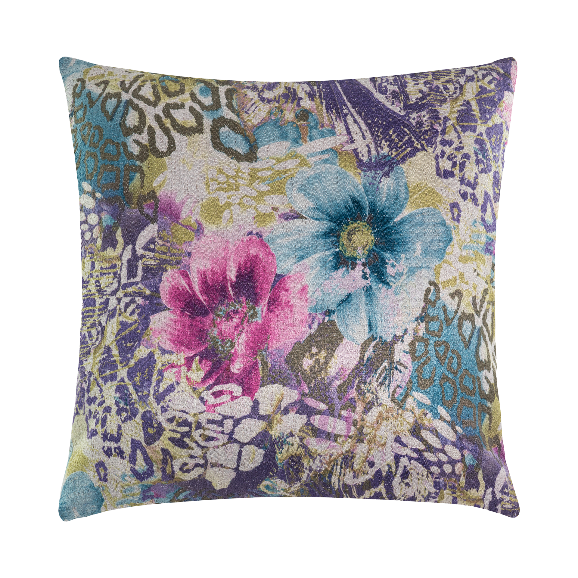 Kissen Pardus Lila, Blau 50x50cm Kissen Pardus Lila, Blau 50x50cm