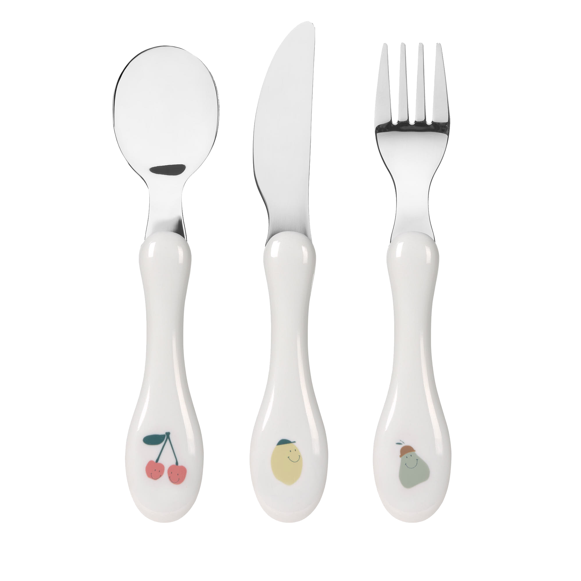 Kinderbesteck Cutlery 3-teilig Happy Fruits Kinderbesteck Cutlery 3-teilig Happy Fruits