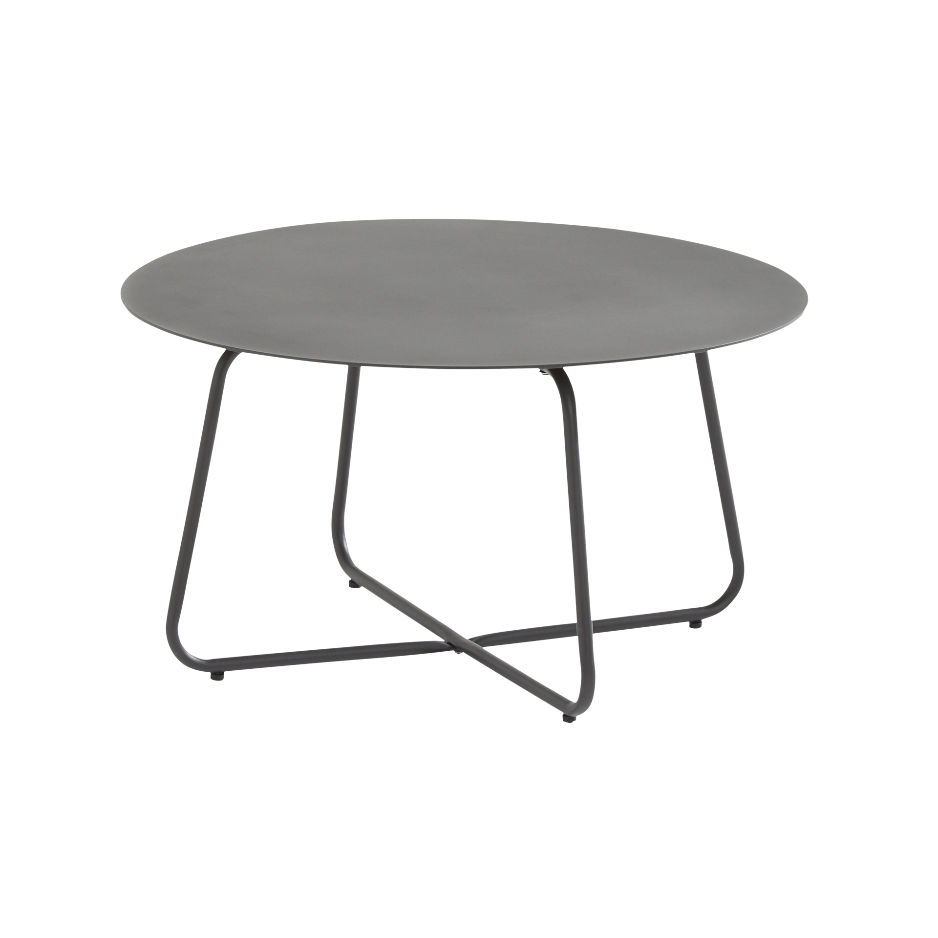 Idyl Couchtisch Matur Anthrazit 73*73*40