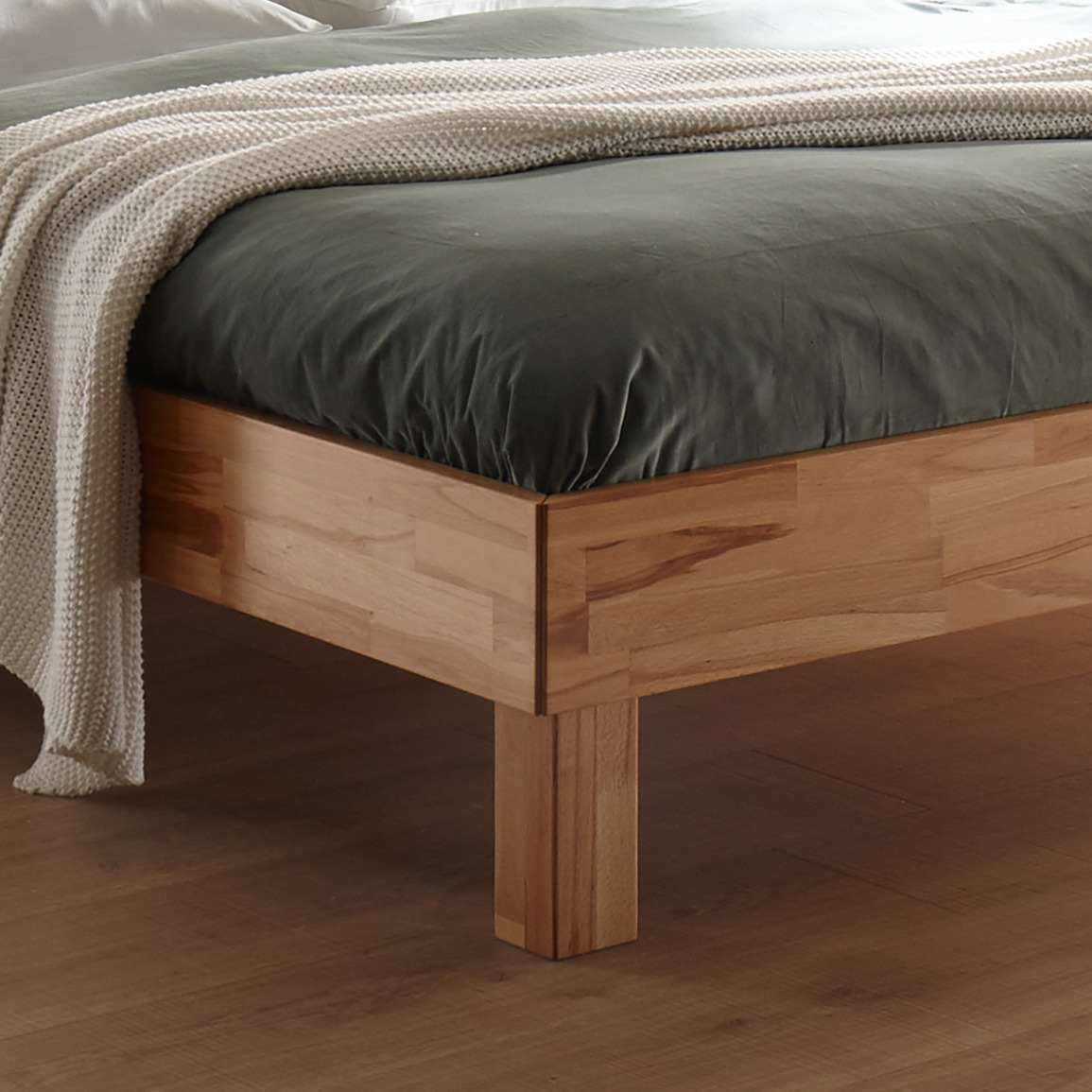HASENA Bett Trento Gestell Kernbuche natur 90x200 cm HASENA Bett Trento Gestell Kernbuche natur 90x200 cm