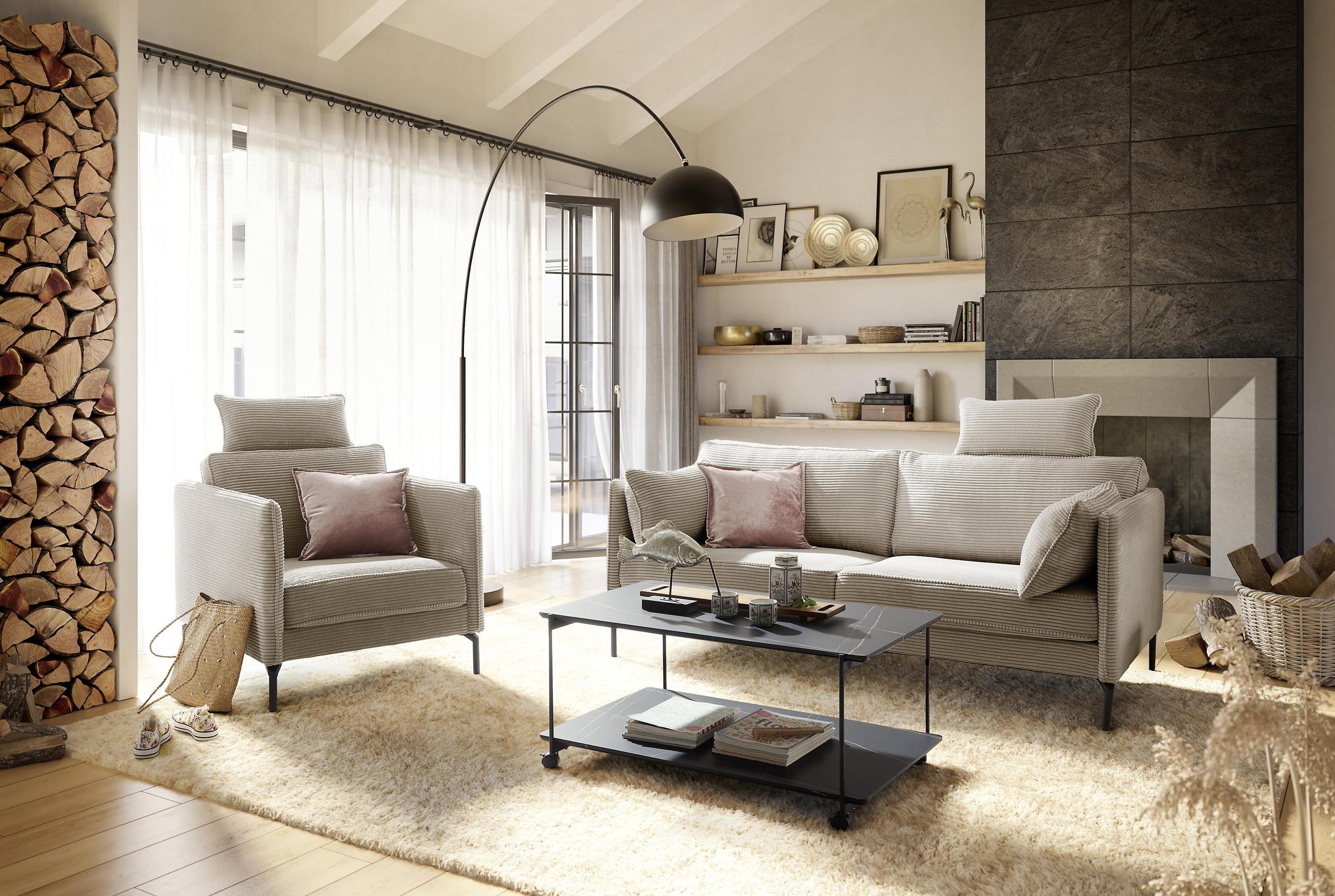 Sessel Brighton Mink Beige Sessel Brighton Mink Beige