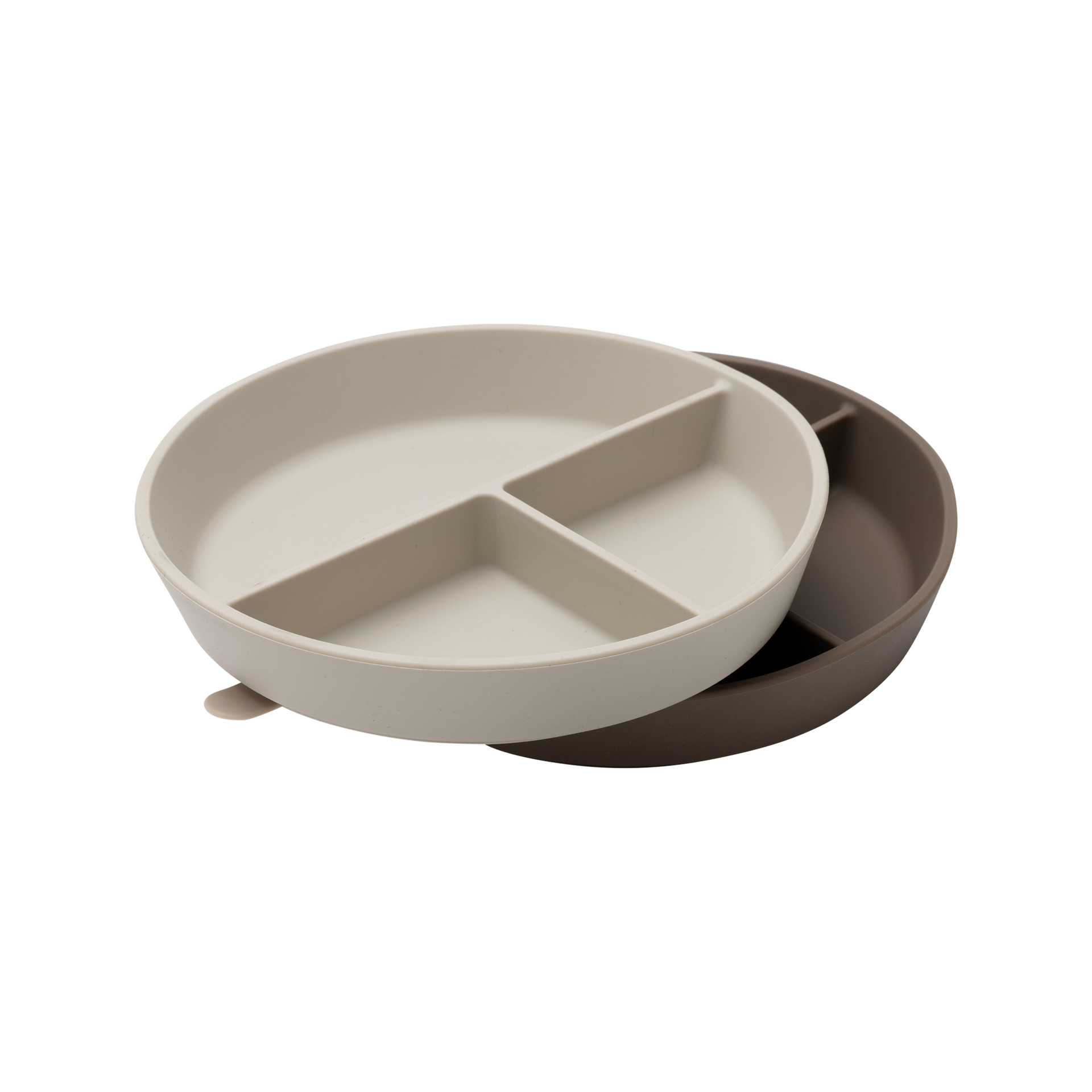 Teller kindsgard 2-teilig braun beige