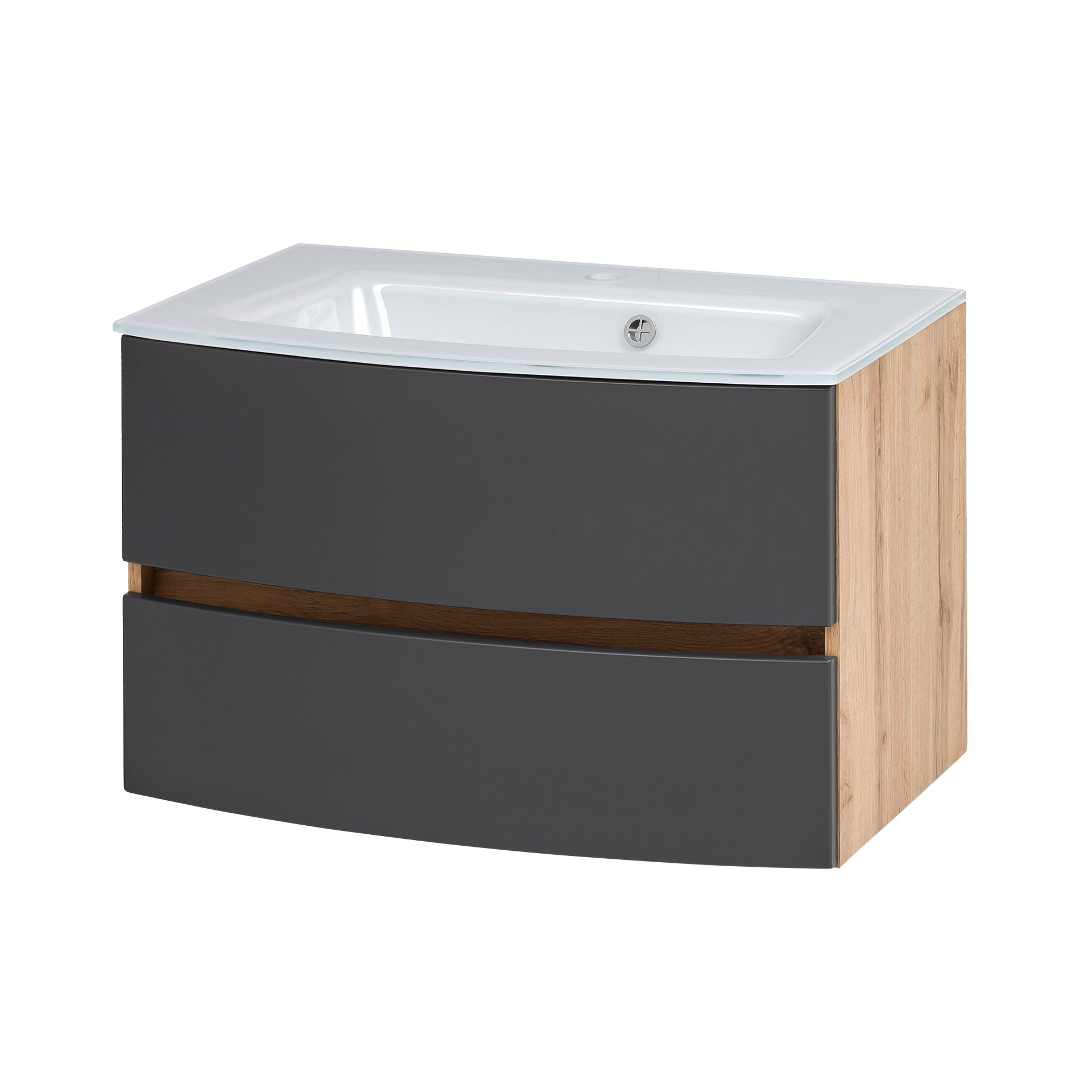 Paul Phillip Waschtisch-Kombination Kolun-G Grau 49*80*53 Paul Phillip Waschtisch-Kombination Kolun-G Grau 49*80*53