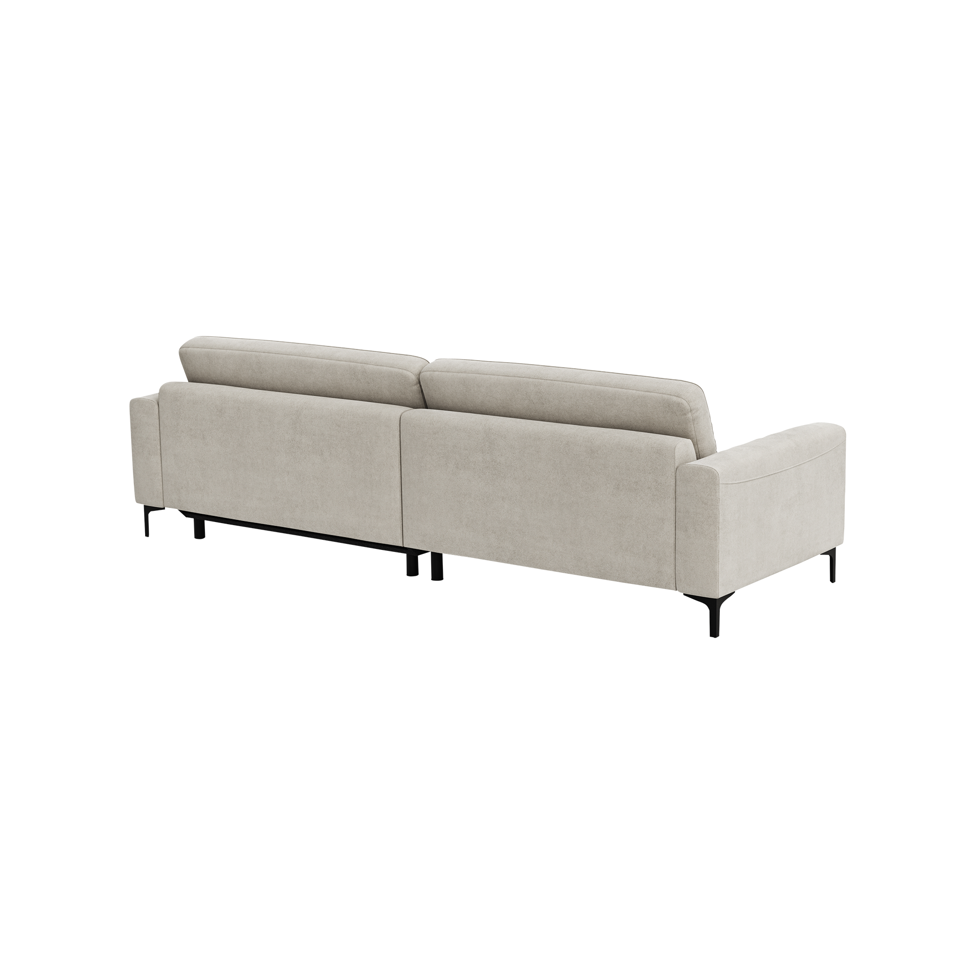 Global wohnen Ecksofa Oviedo Weiß langer Schenkel rechts Global wohnen Ecksofa Oviedo Weiß langer Schenkel rechts
