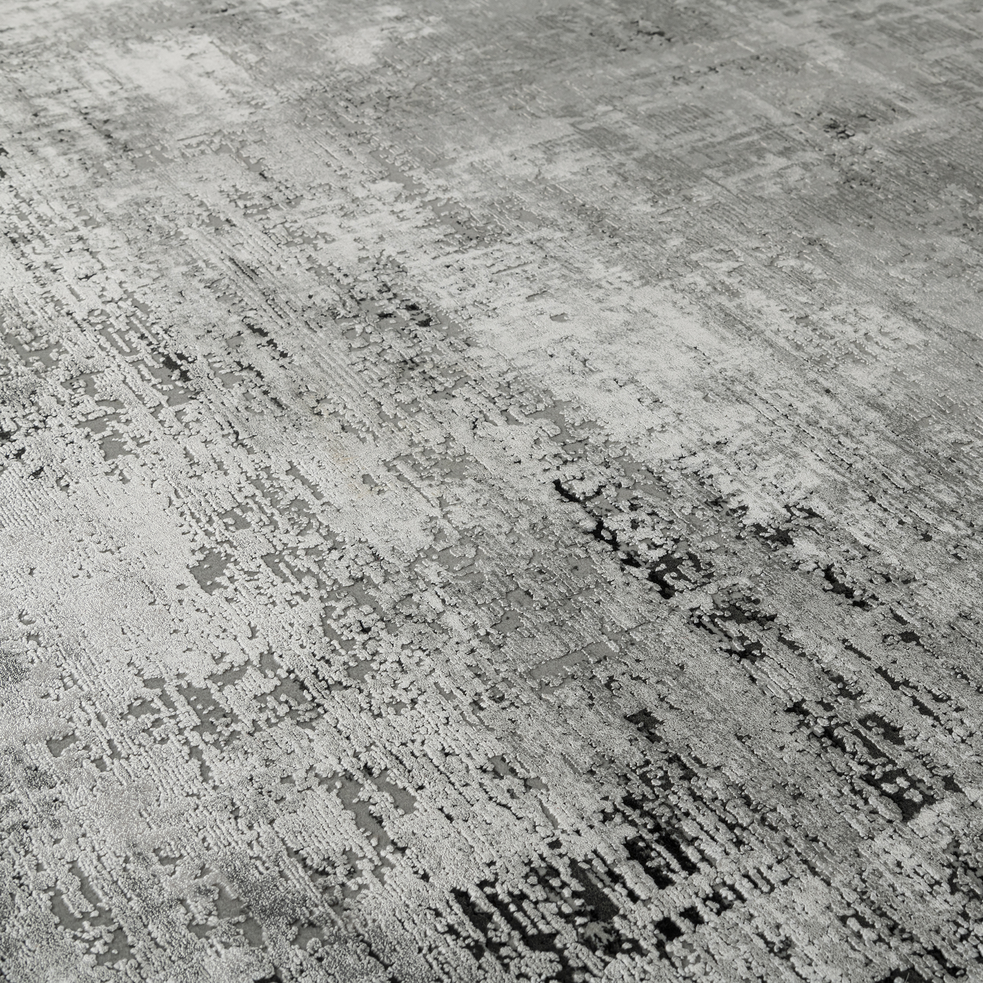 Teppich Atlantis 140x200cm schwarz grau Teppich Atlantis 140x200cm schwarz grau