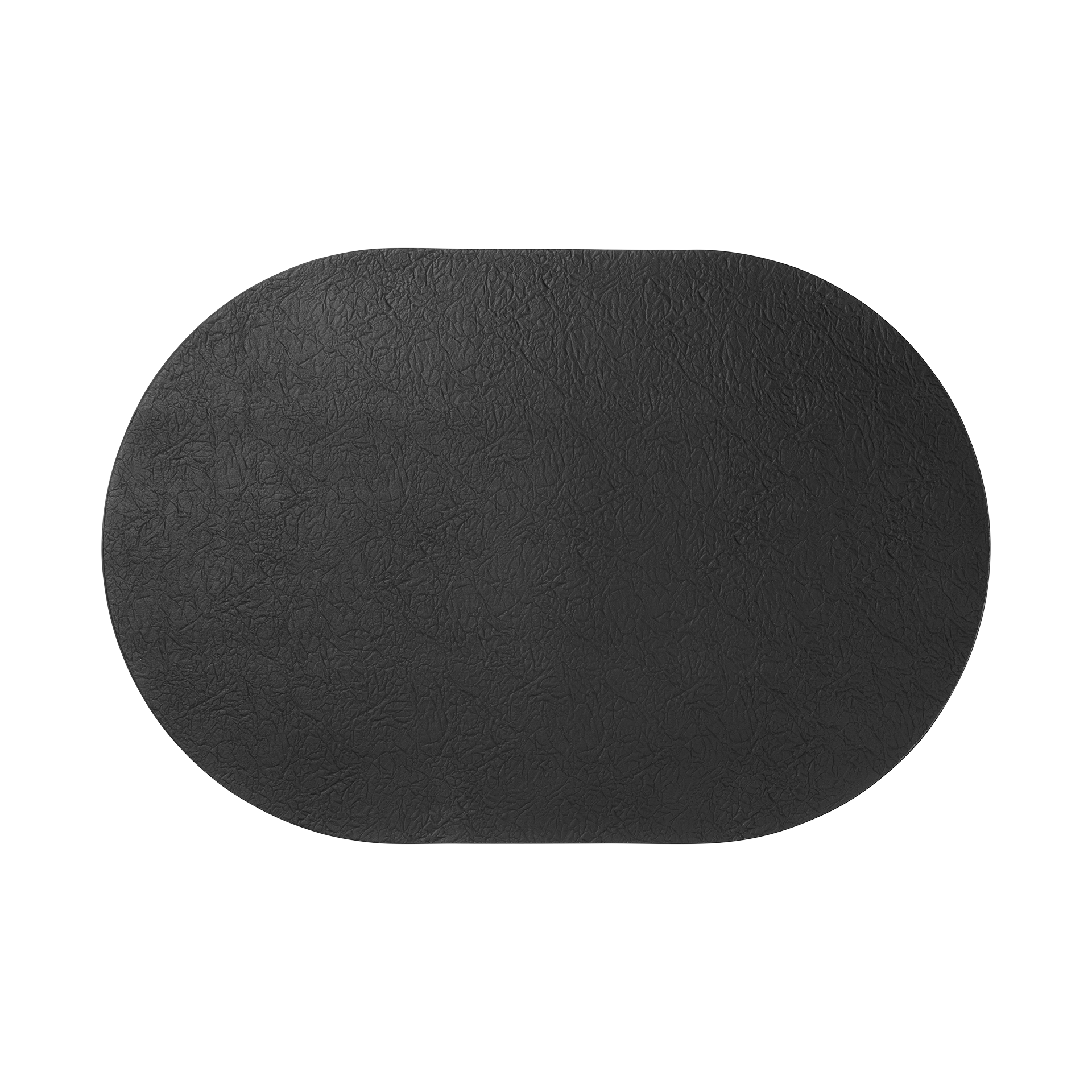 Tischset Relevo Schwarz matt