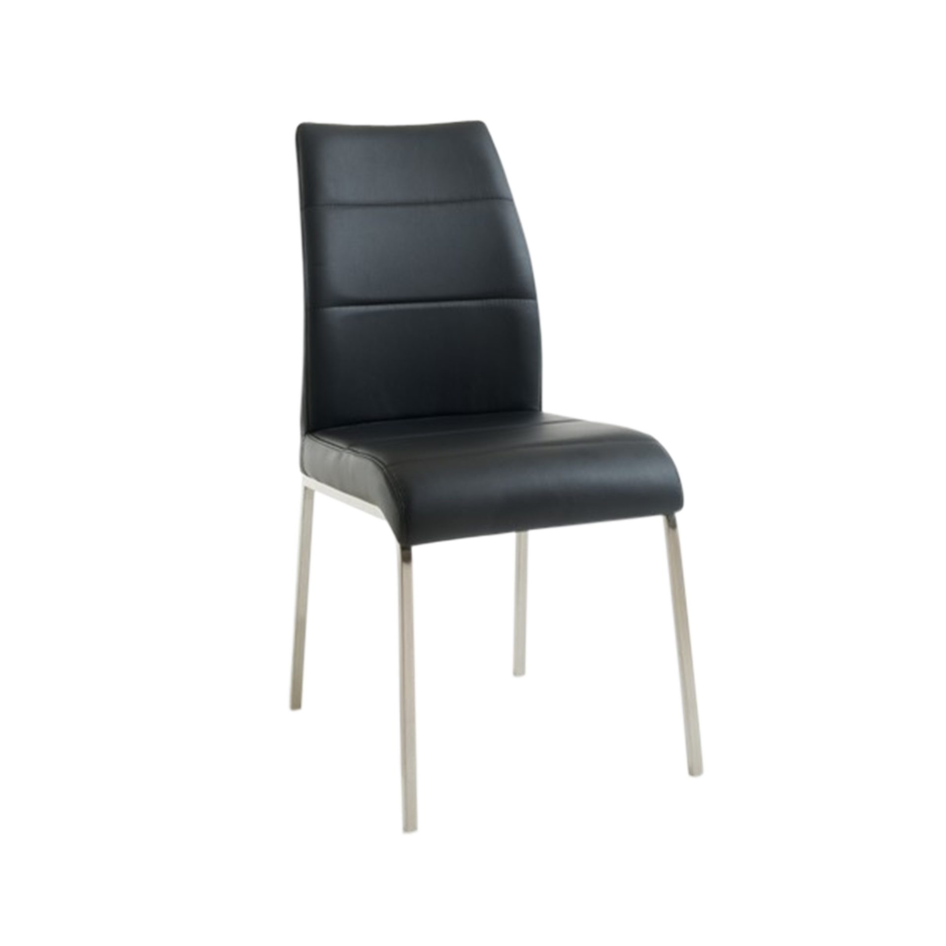 Stuhl Folke Leder Schwarz Stuhl Folke Leder Schwarz