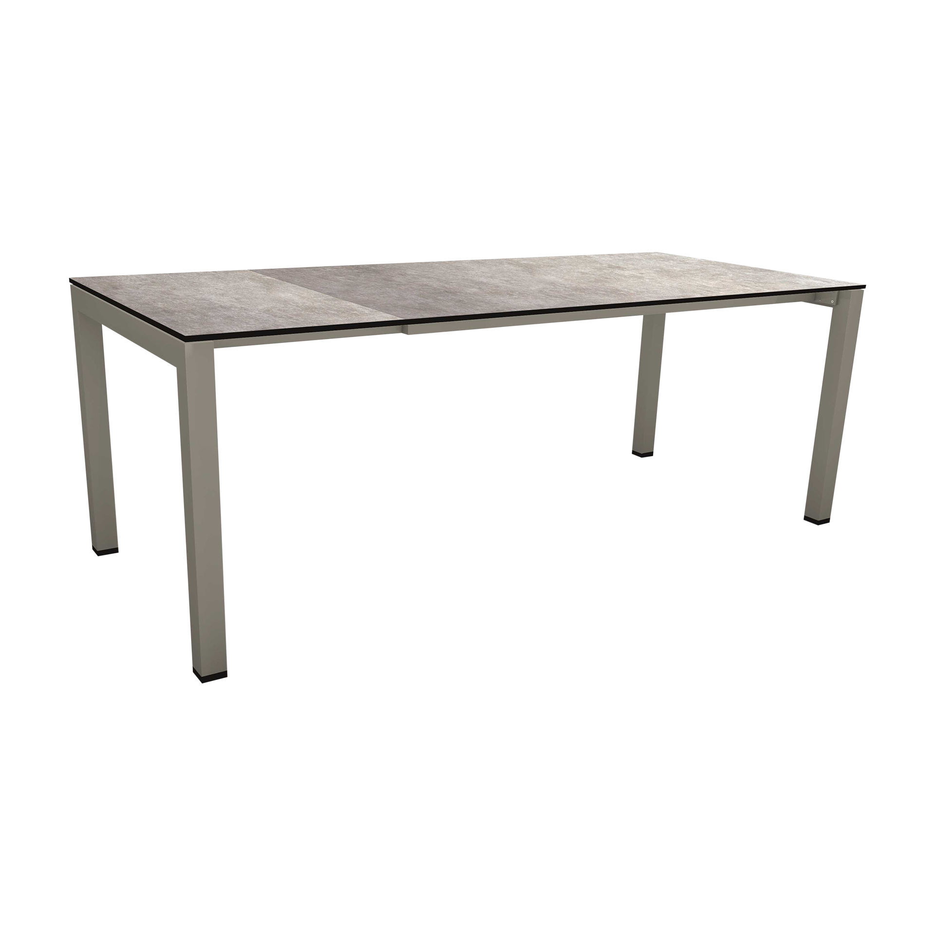 Stern Gartentisch ausziehbar Standard ausziehbar 174*90*75 Tischplatte Metallic grau Gestell Graphit Stern Gartentisch ausziehbar Standard ausziehbar 174*90*75 Tischplatte Metallic grau Gestell Graphit
