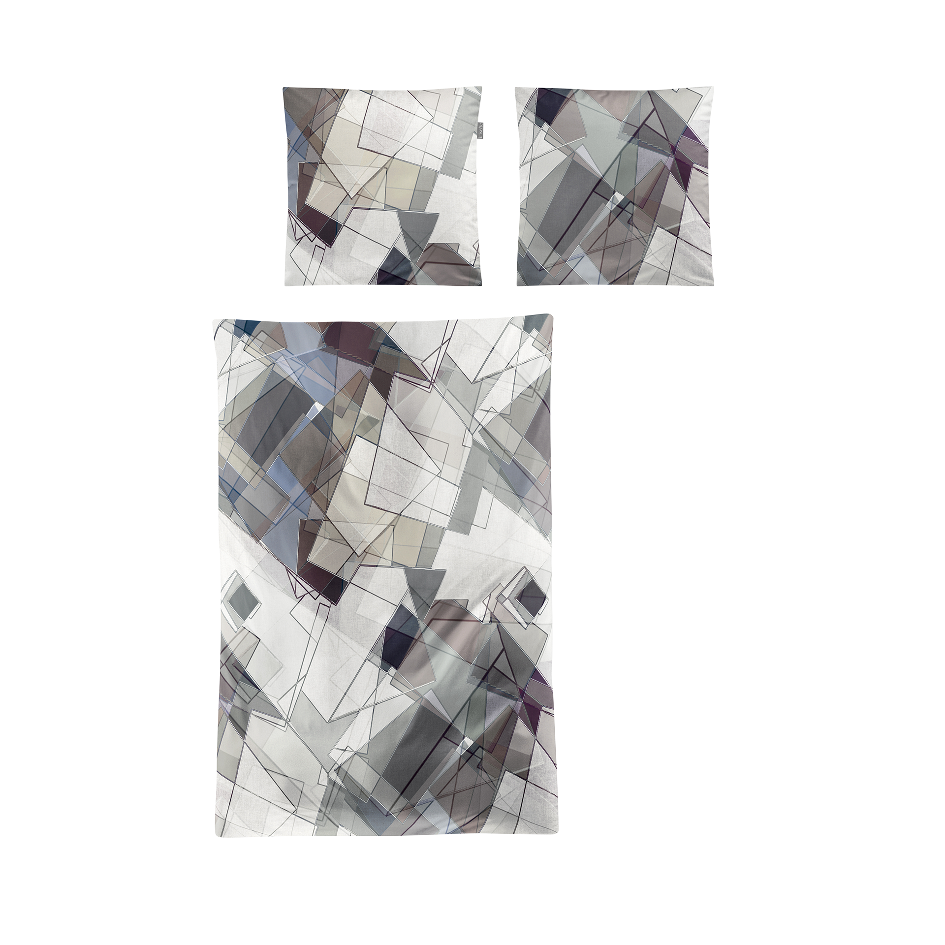 Satin Bettwäsche Wave Natur 135x200cm Satin Bettwäsche Wave Natur 135x200cm