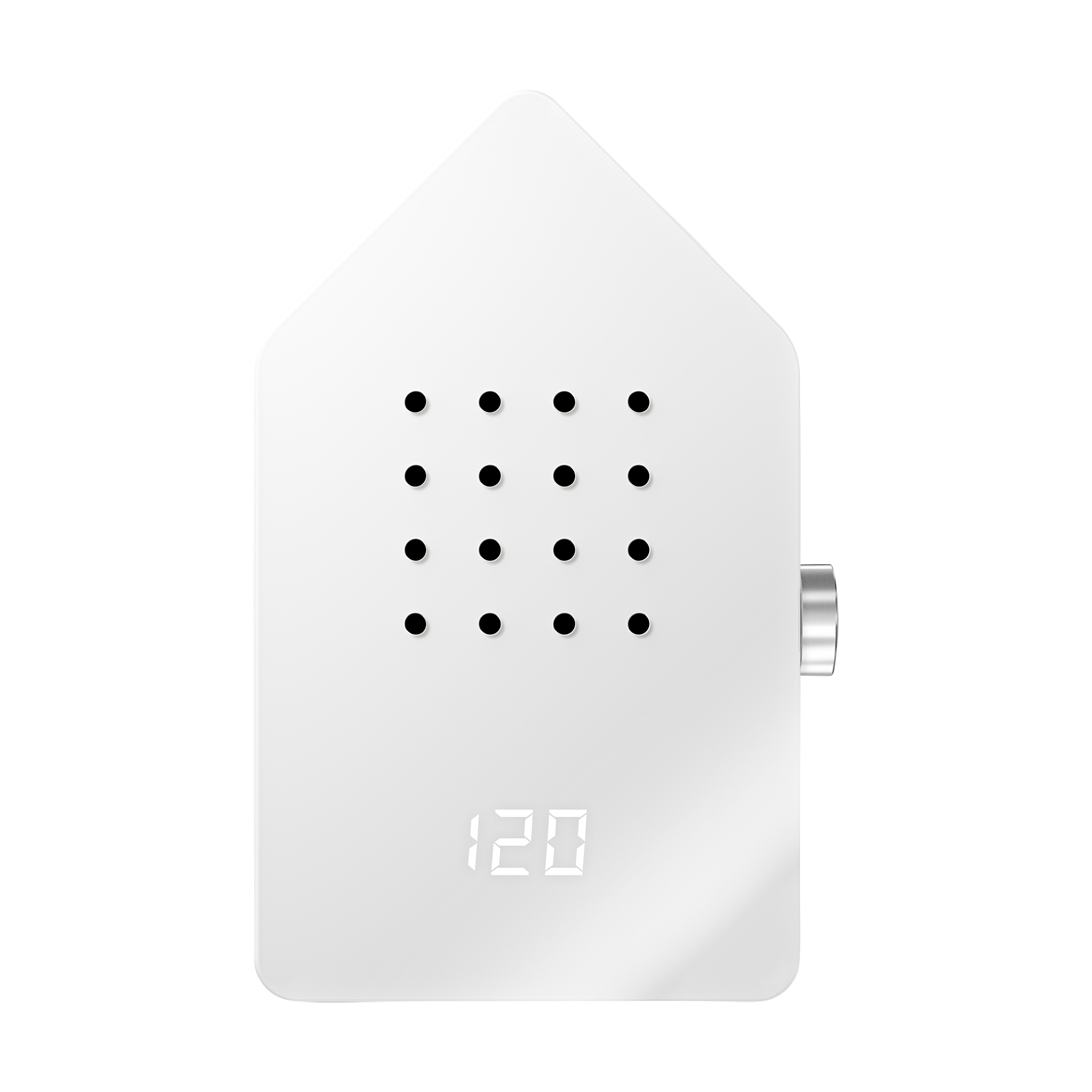 Dekoaufsteller Birdy Weiß