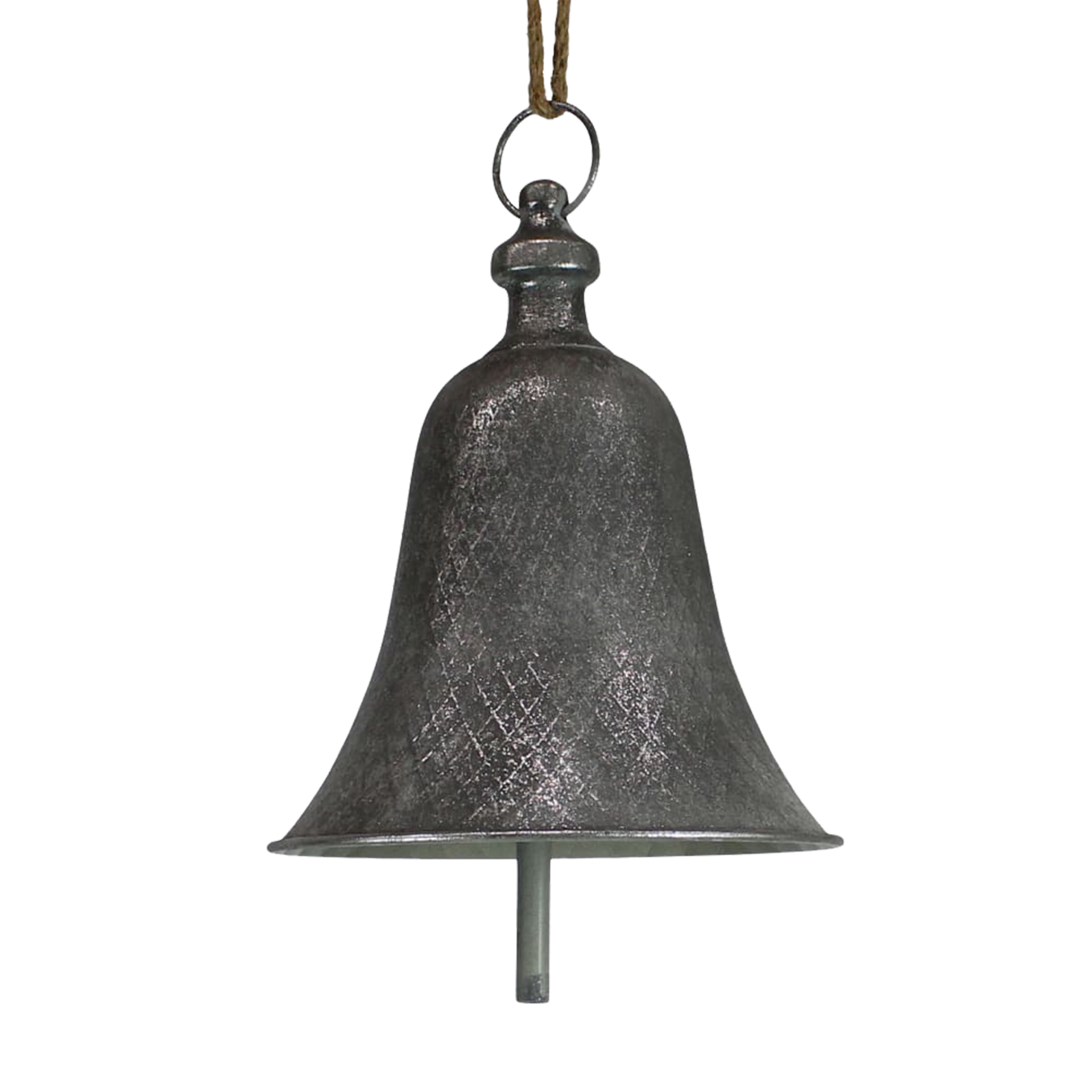 Dekohänger Glocke Silber