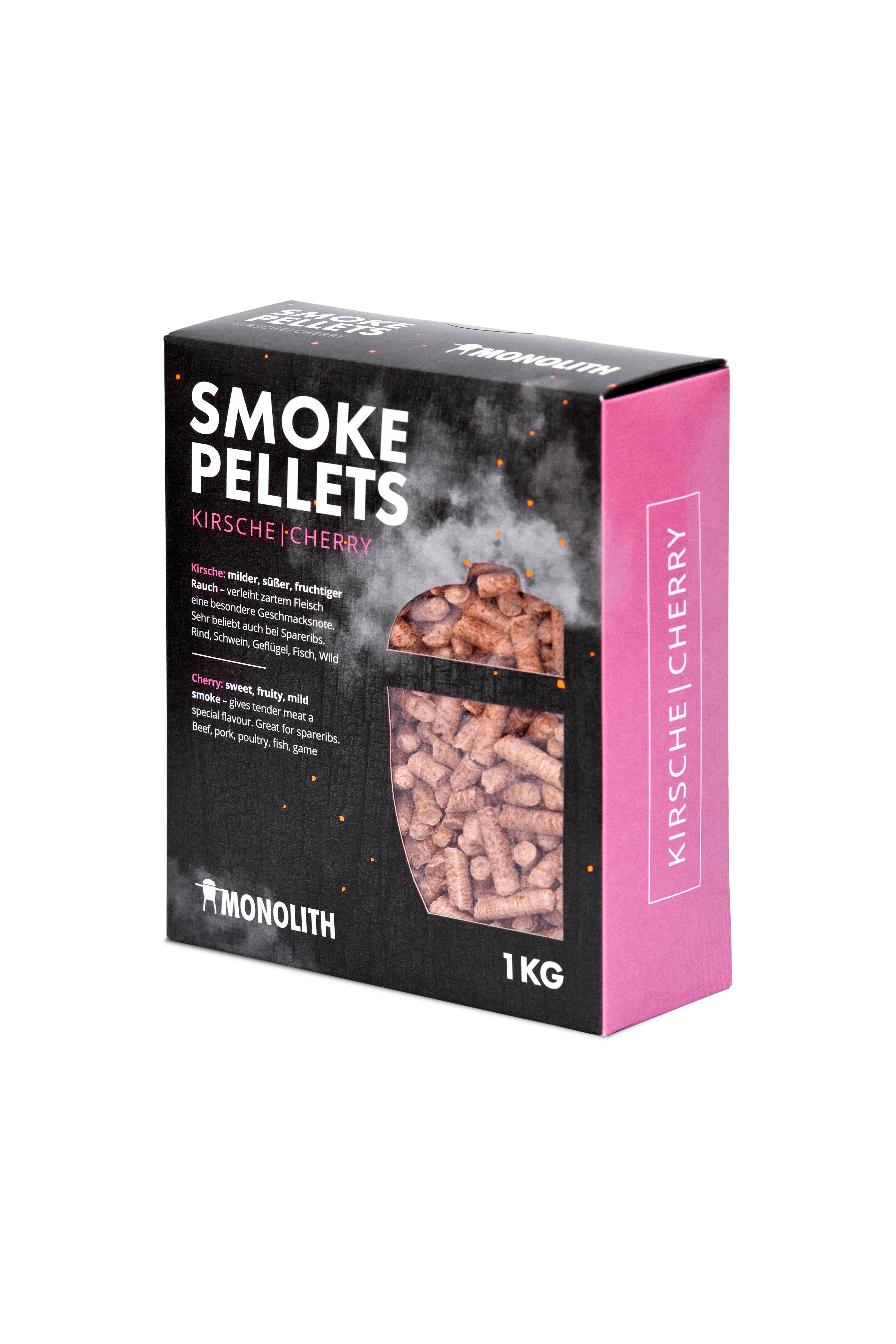 Monolith Smoke Pellets zum Räuchern Kirsche 1kg Monolith Smoke Pellets zum Räuchern Kirsche 1kg