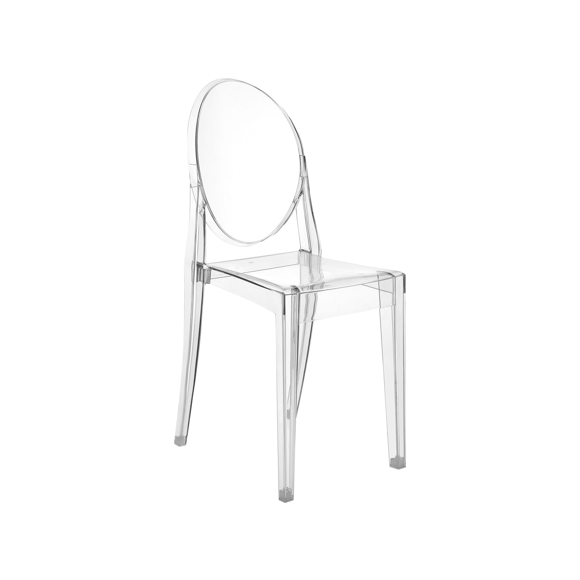 Kartell® Stuhl Victoria Ghost Farblos