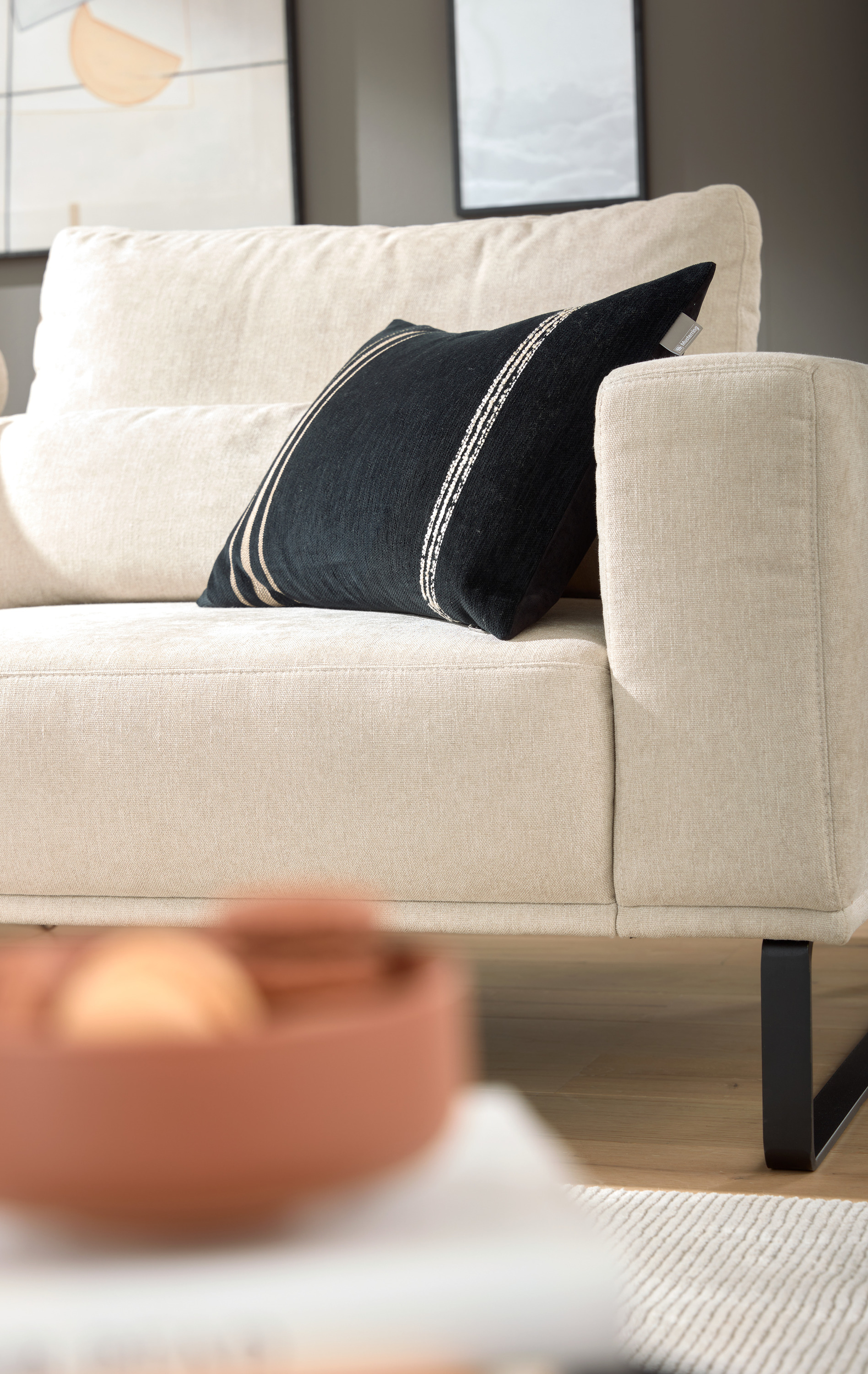 Musterring Ecksofa JustB! PM100 Beige Ottomane links Musterring Ecksofa JustB! PM100 Beige Ottomane links
