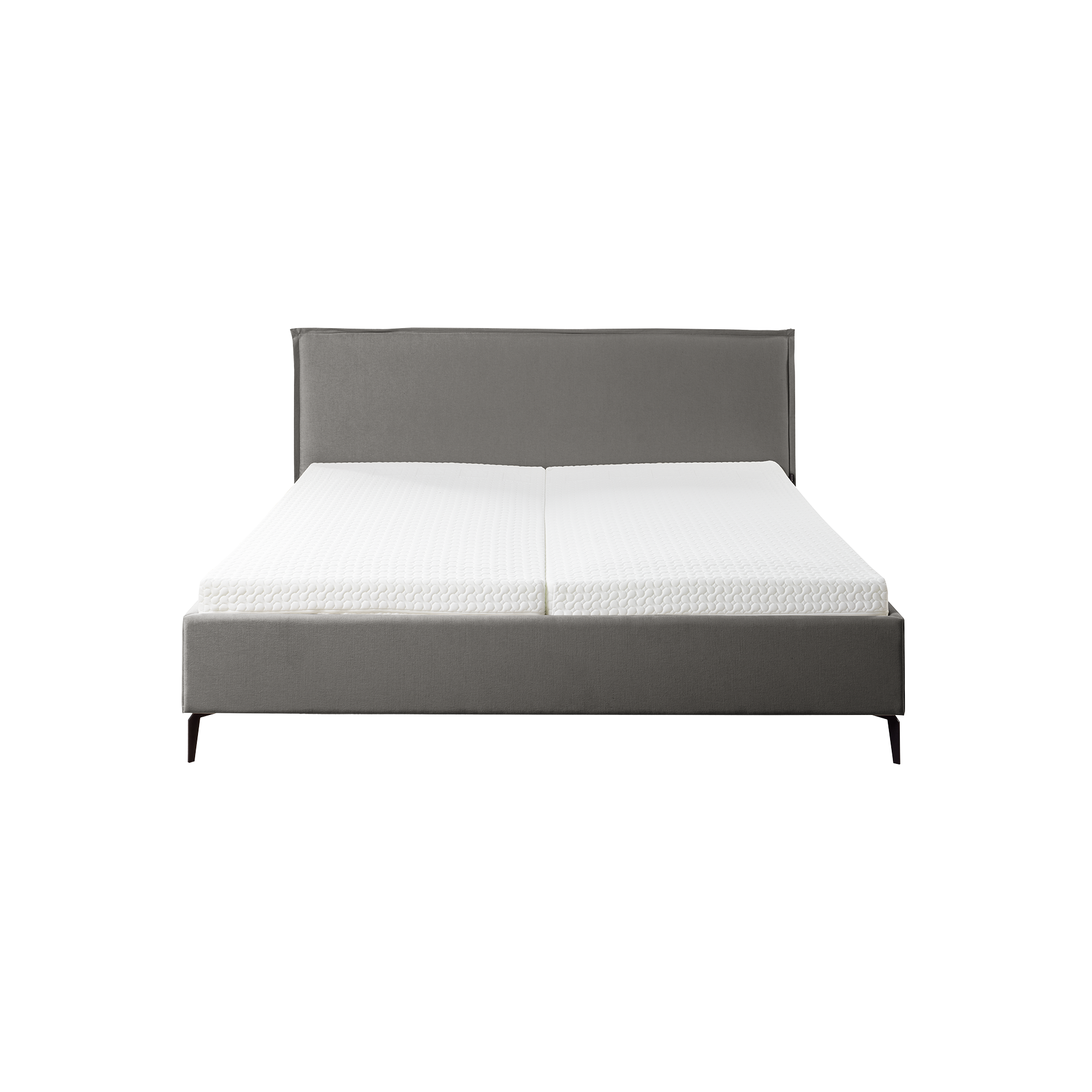 Musterring Polsterbett Elos II Bezug JAB 8521 Grau 200x200 cm Musterring Polsterbett Elos II Bezug JAB 8521 Grau 200x200 cm