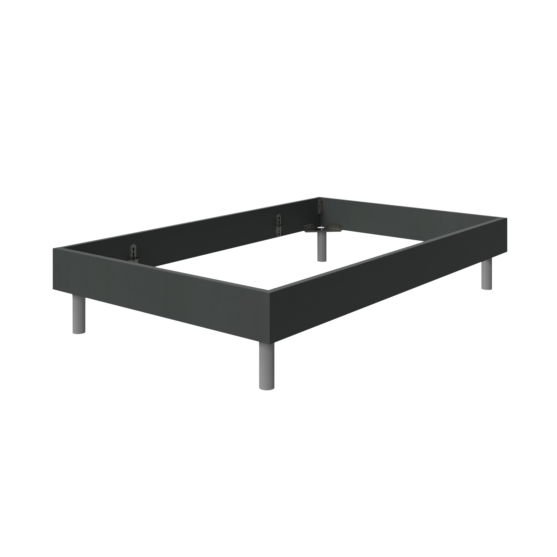 Bettrahmen Easy Beds 100x200 cm Grau 210*109*46 Bettrahmen Easy Beds 100x200 cm Grau 210*109*46