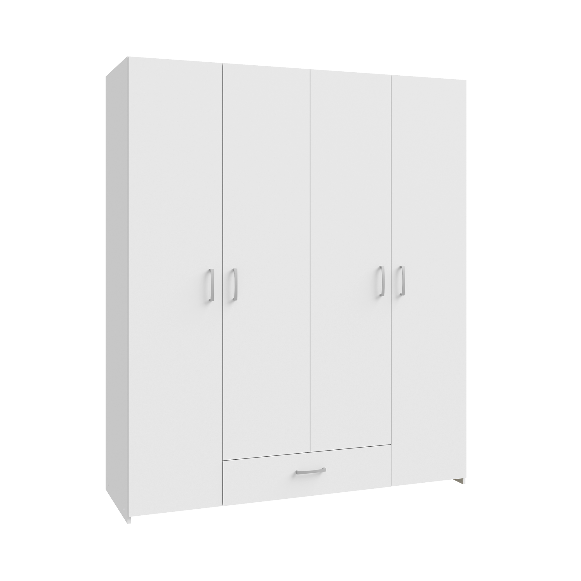 Drehtürenschrank Eco Weiß 54.4*160.3*190.5 Drehtürenschrank Eco Weiß 54.4*160.3*190.5