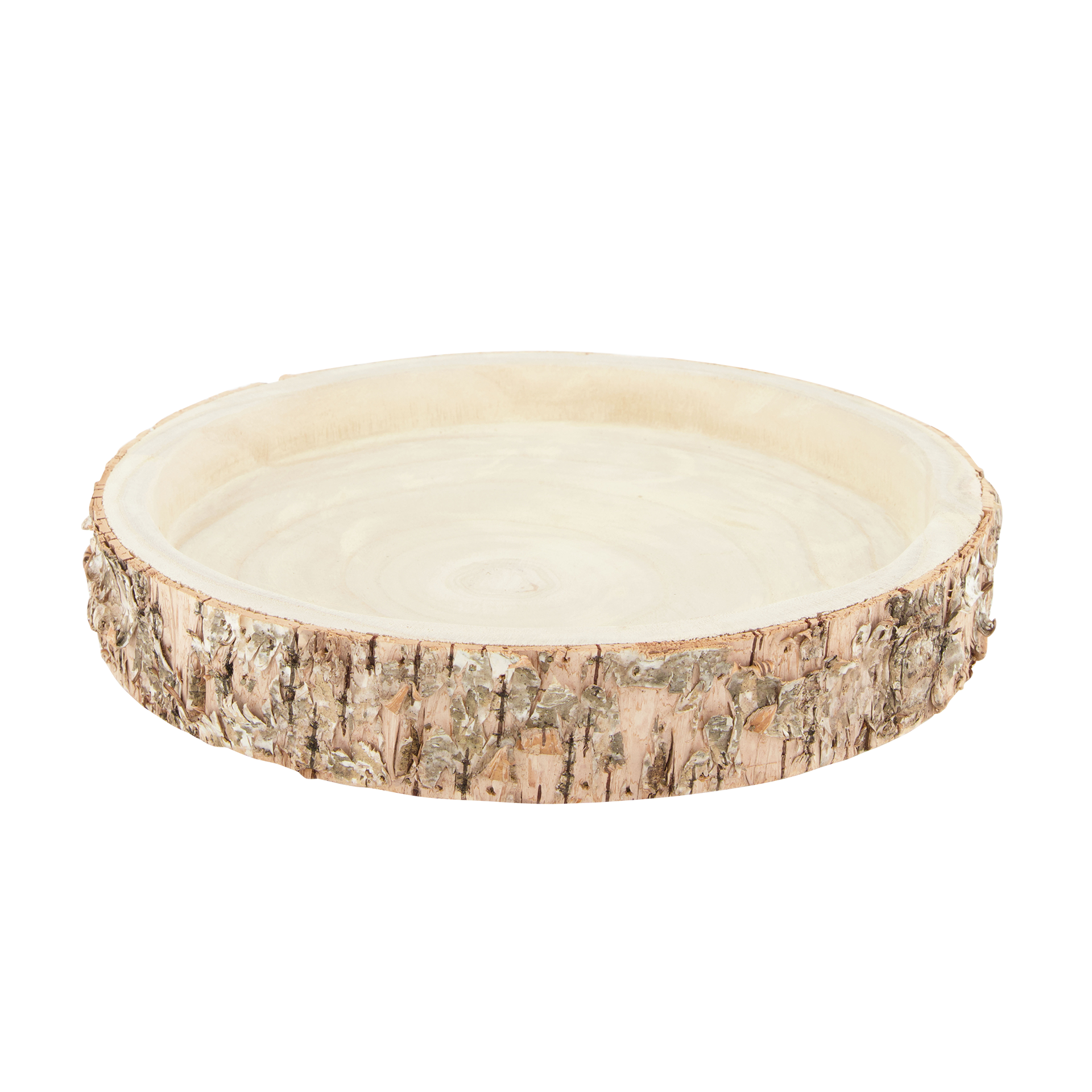 Tablett Holzscheibe Natur Tablett Holzscheibe Natur