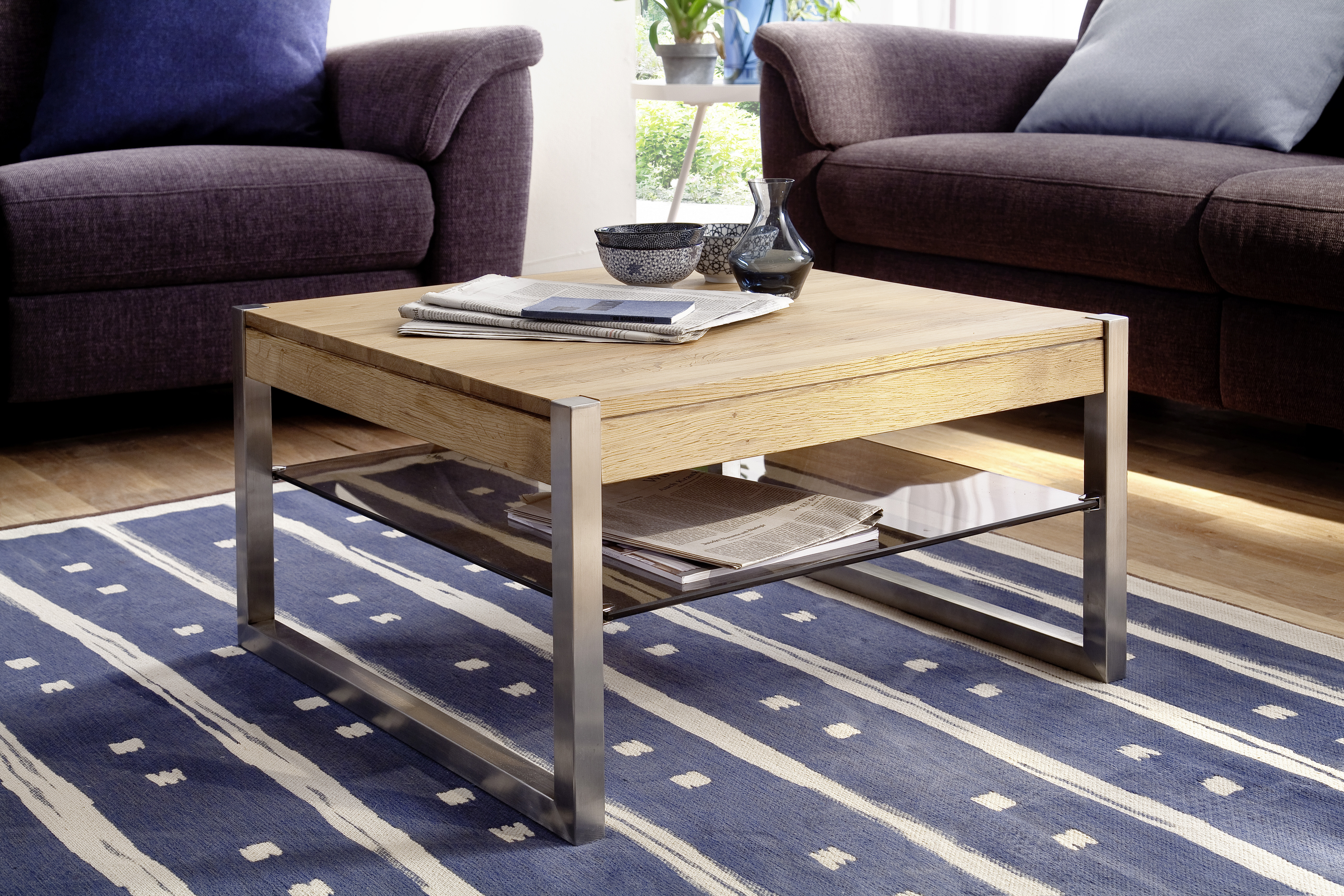 Couchtisch Mica Asteiche 65*65*38 Couchtisch Mica Asteiche 65*65*38
