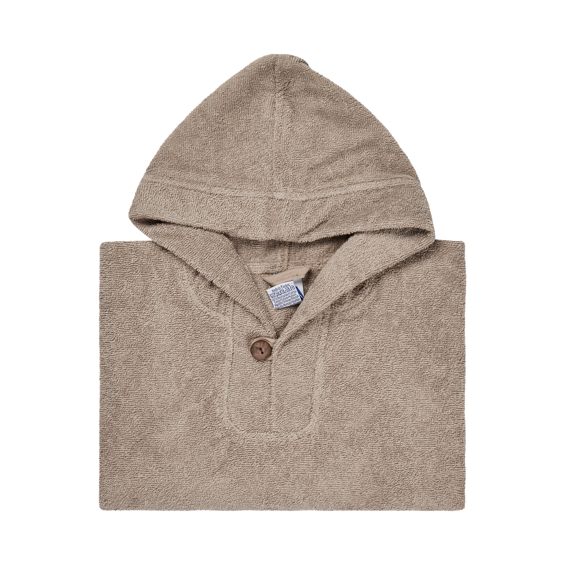 Poncho Bauernhof sand