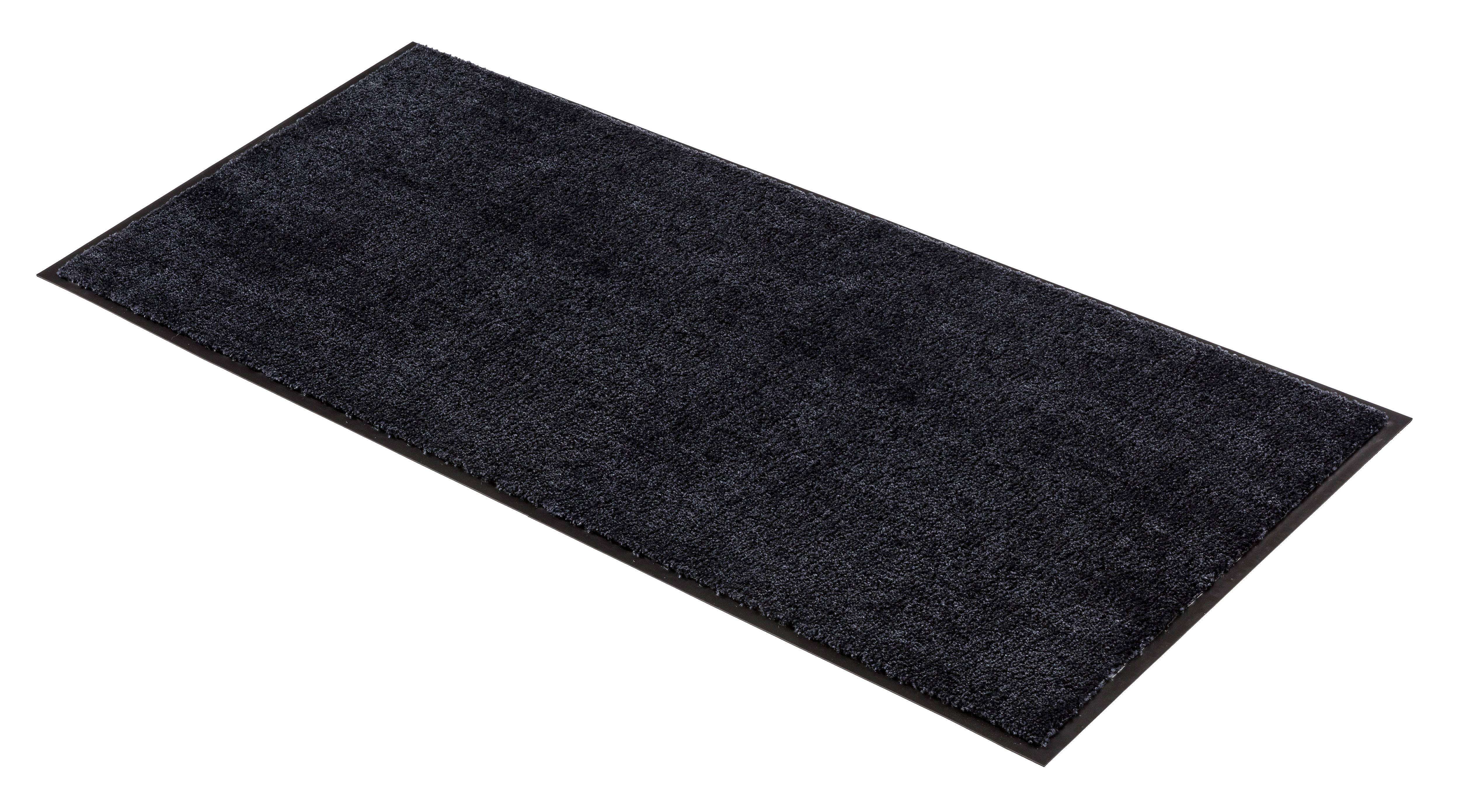 SCHÖNER WOHNEN-Kollektion Fußmatte Miami 67x150 Anthrazit-Schwarz-uni SCHÖNER WOHNEN-Kollektion Fußmatte Miami 67x150 Anthrazit-Schwarz-uni