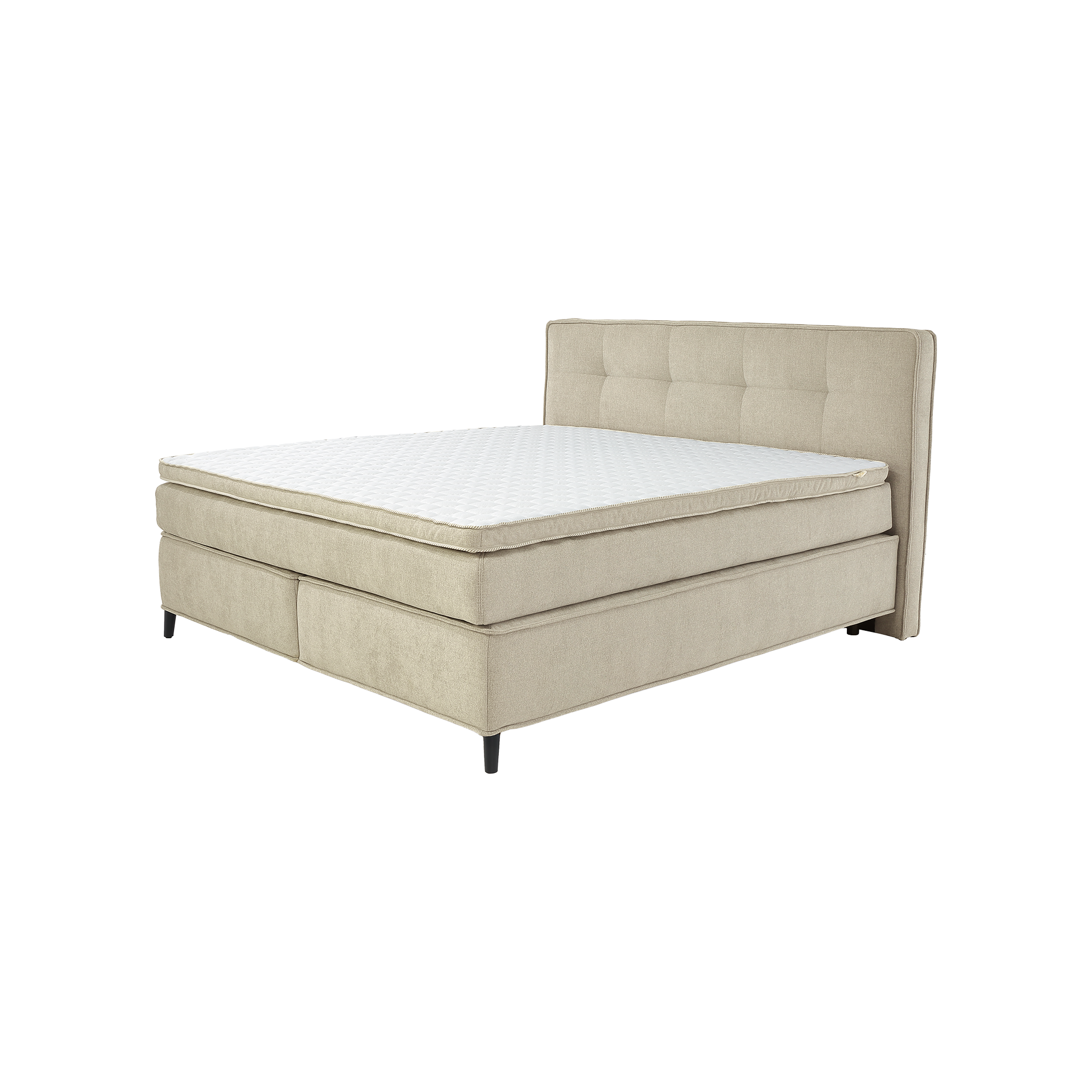 Paul Phillip Boxspringbett Carol Beige 180x200 cm