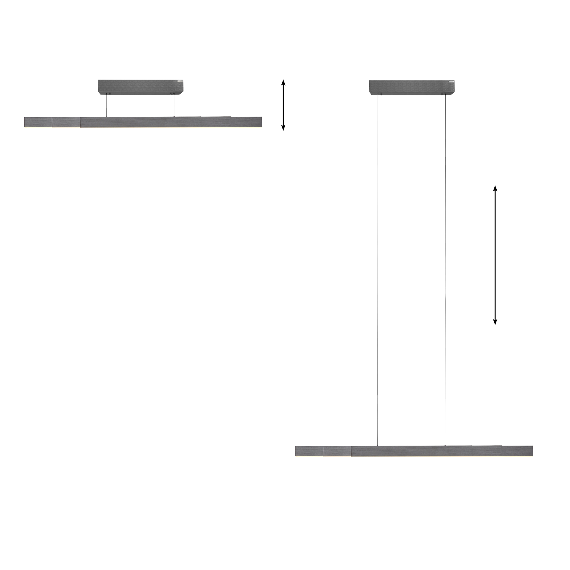 Pendelleuchte PURE-MOTO-RISE Grau Pendelleuchte PURE-MOTO-RISE Grau