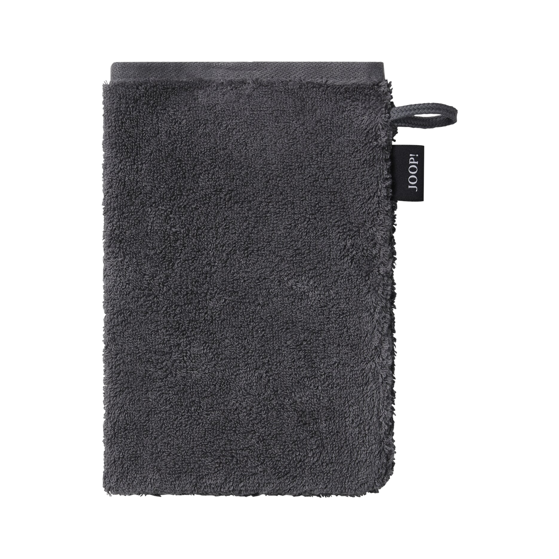 JOOP! Waschhandschuh Classic Anthrazit 16x22cm