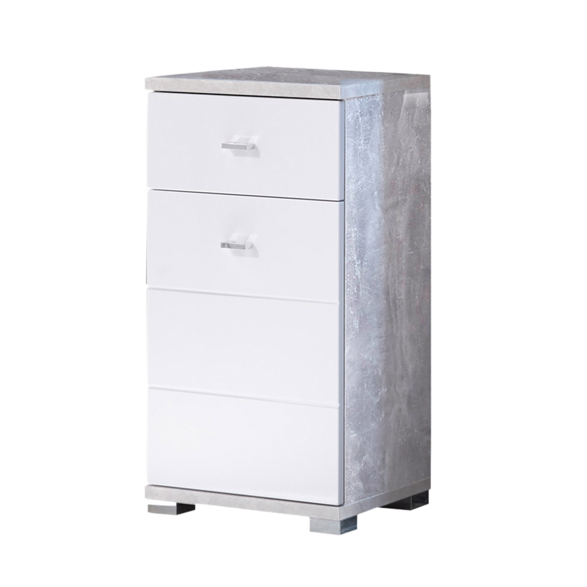 Badschrank Polly Weiß 38*30*73