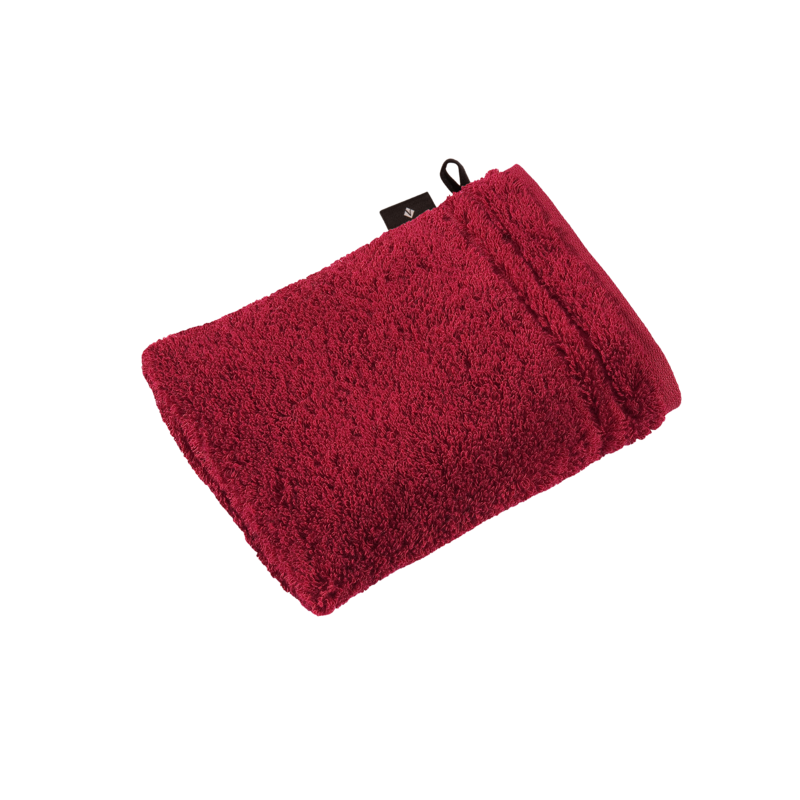 Vossen Waschhandschuh Vienna Style Rubin 16x22cm