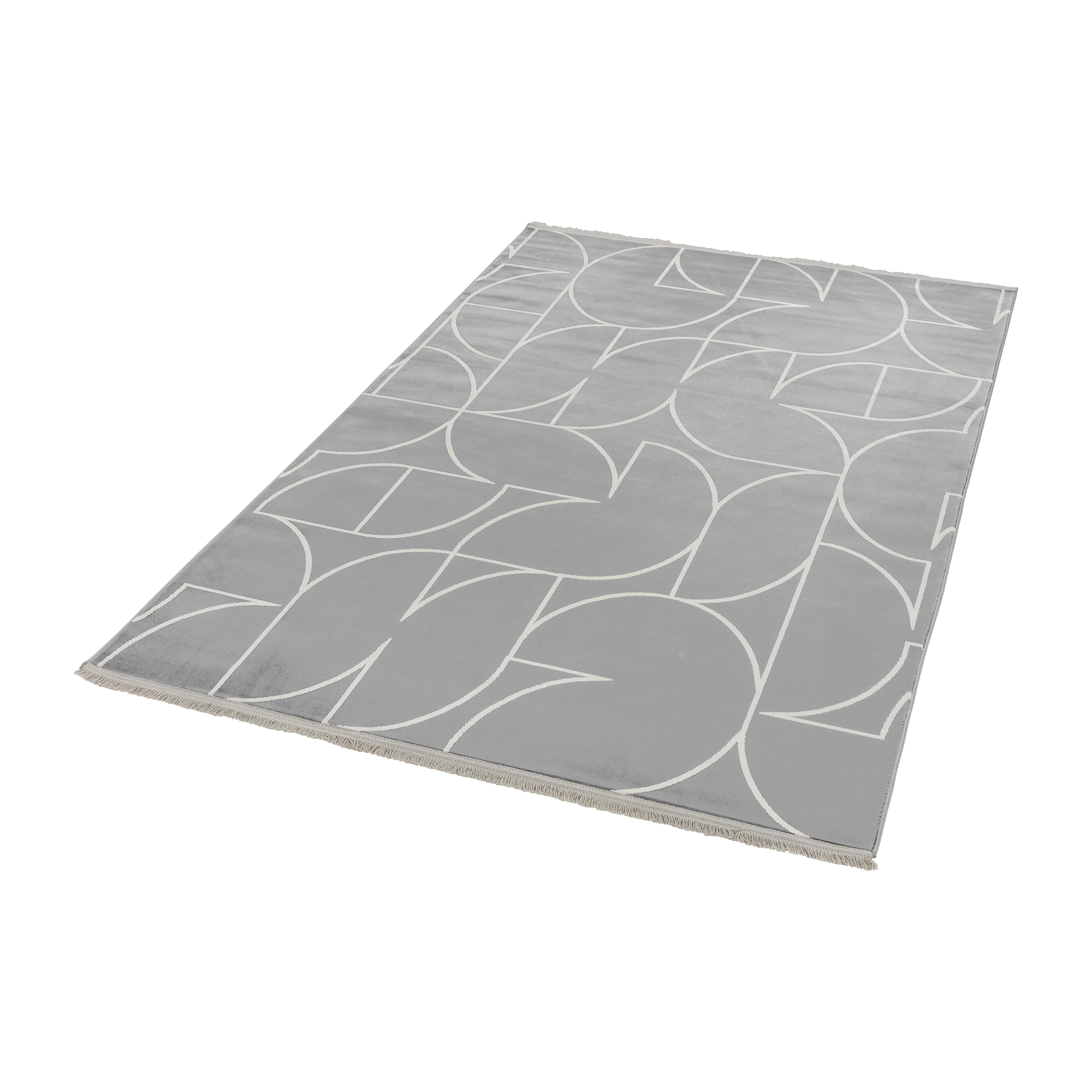 SCHÖNER WOHNEN-Kollektion Teppich Magic 80x150cm Silber SCHÖNER WOHNEN-Kollektion Teppich Magic 80x150cm Silber