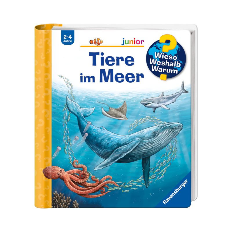 Buch WWW junior, Band 57: Tiere im Meer Mehrfarbig