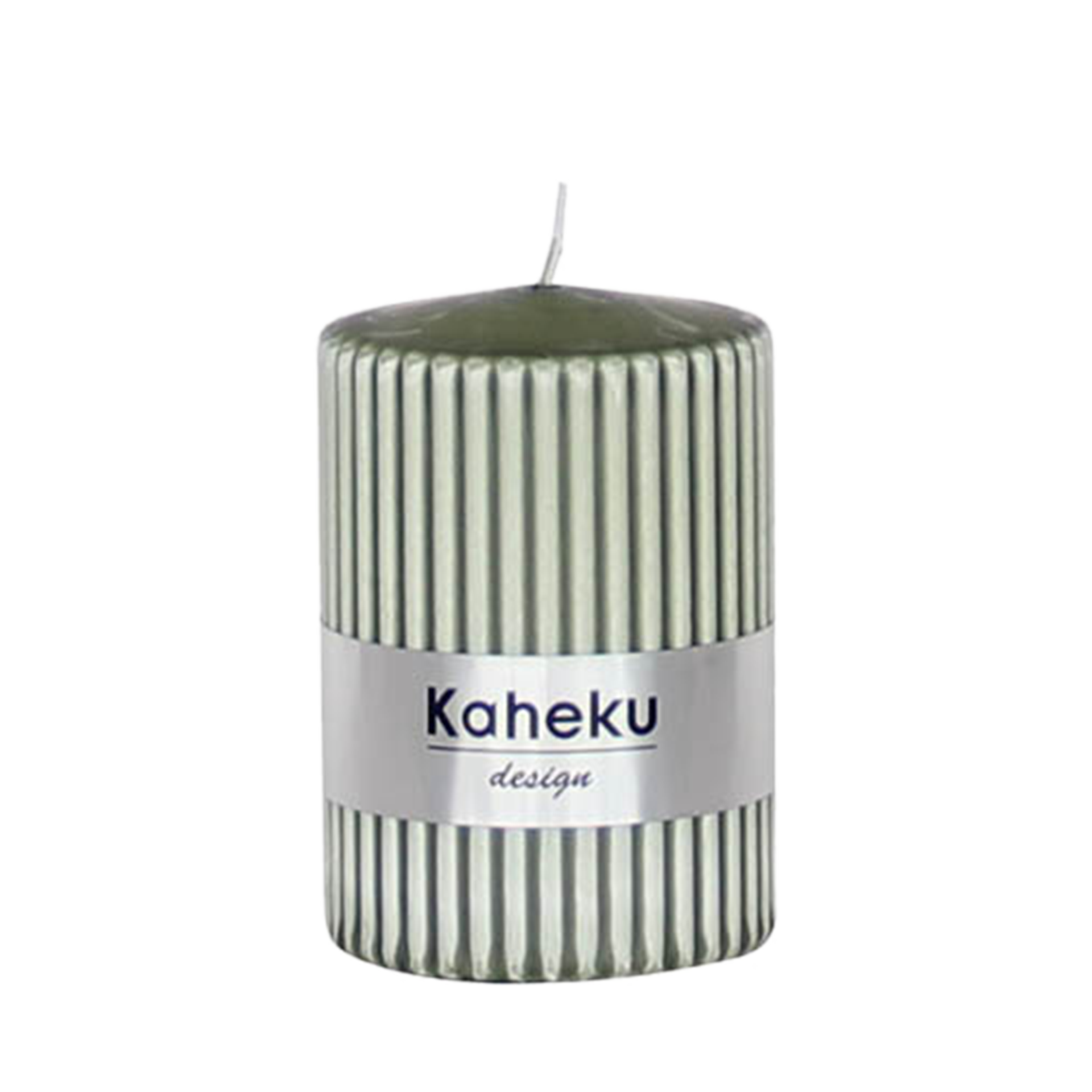 Kerze Powder Oliv