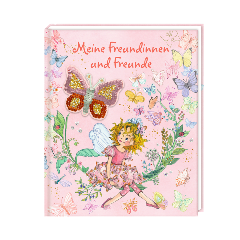 Buch Freundebuch Prinz Lillifee Mehrfarbig