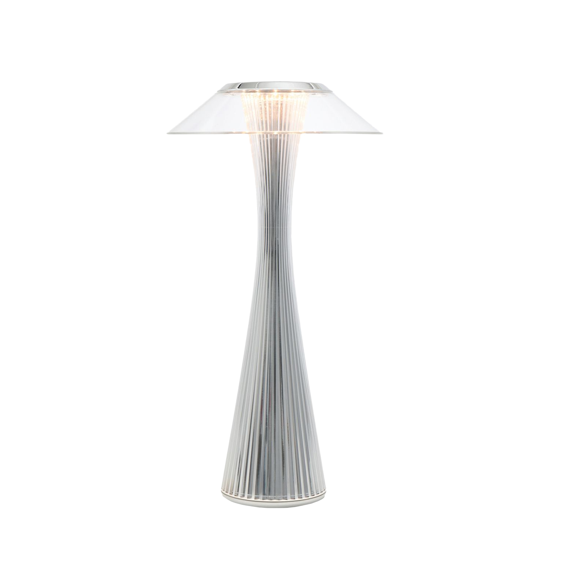 Kartell® Tischleuchte Space Silber Kartell® Tischleuchte Space Silber