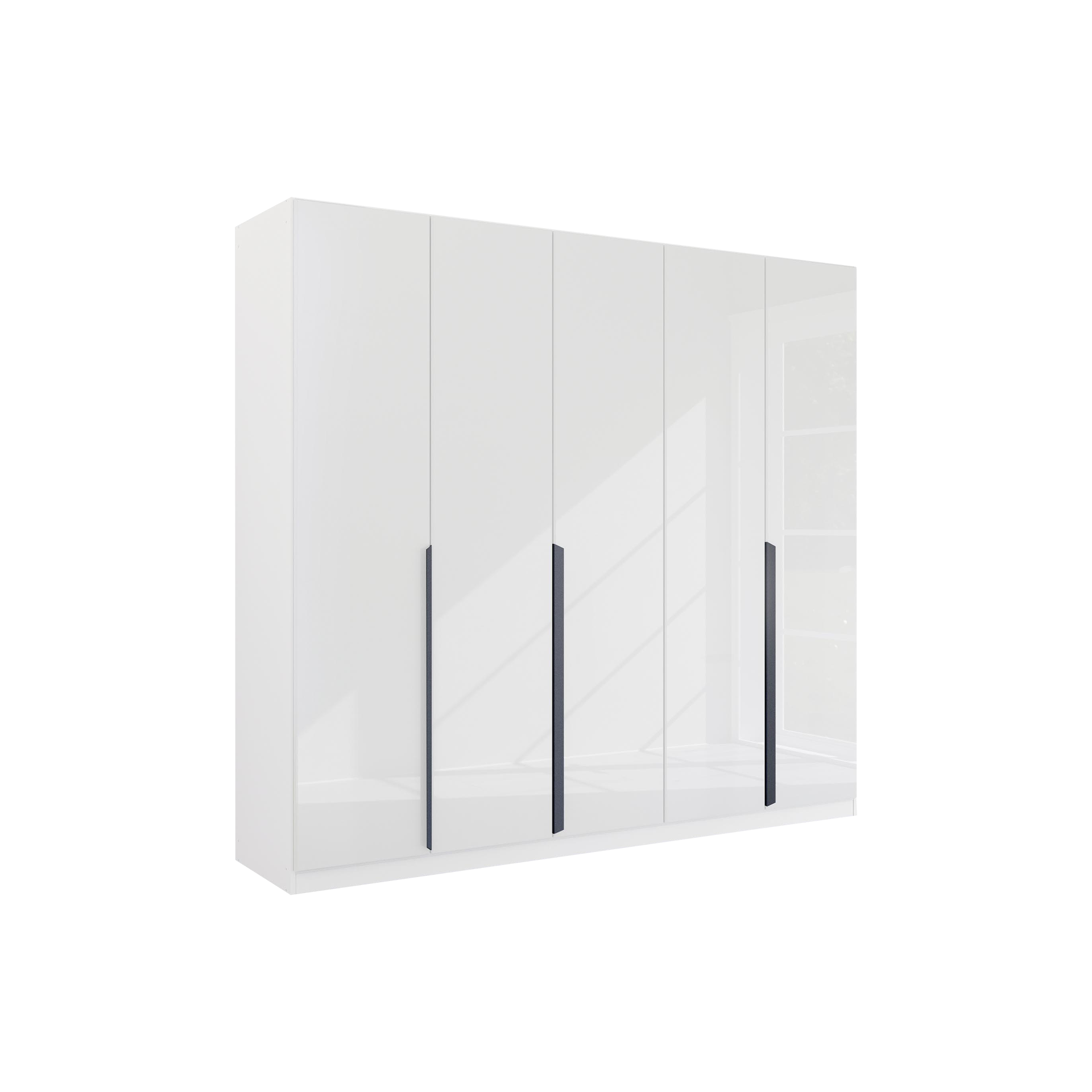 Drehtürenschrank Mood 5-türig Grau 54*226*210 Drehtürenschrank Mood 5-türig Grau 54*226*210