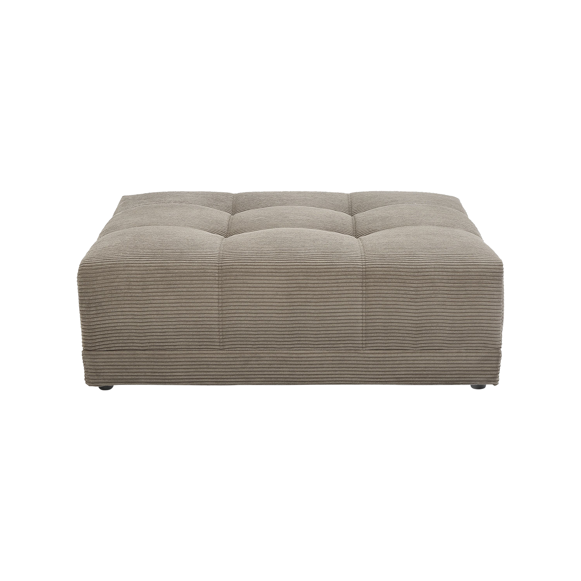 Hocker Janni Bezug Cord Braun Hocker Janni Bezug Cord Braun