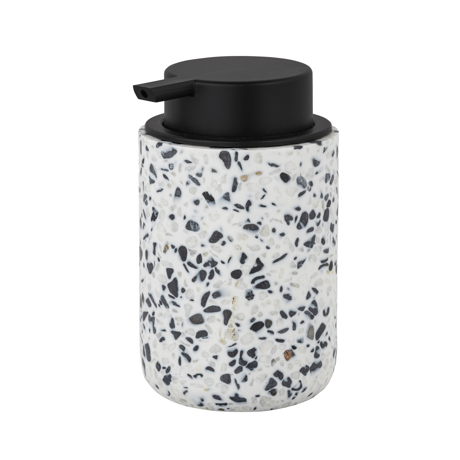 SCHÖNER WOHNEN-Kollektion Seifenspender Terrazzo Tosi Weiß SCHÖNER WOHNEN-Kollektion Seifenspender Terrazzo Tosi Weiß