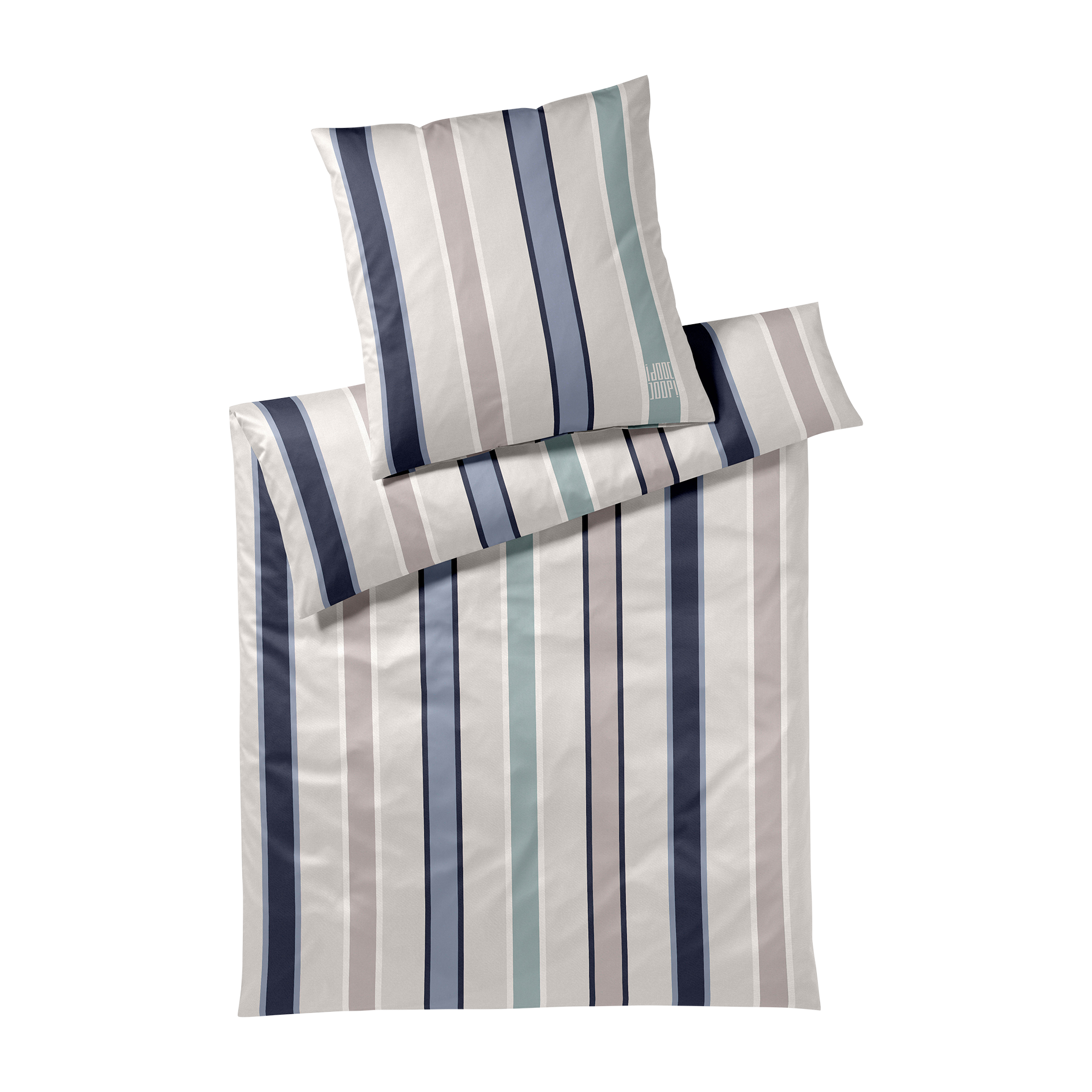 Satin Bettwäsche Banks Mako-Satin Bettwäsche Ocean 155x220cm Satin Bettwäsche Banks Mako-Satin Bettwäsche Ocean 155x220cm