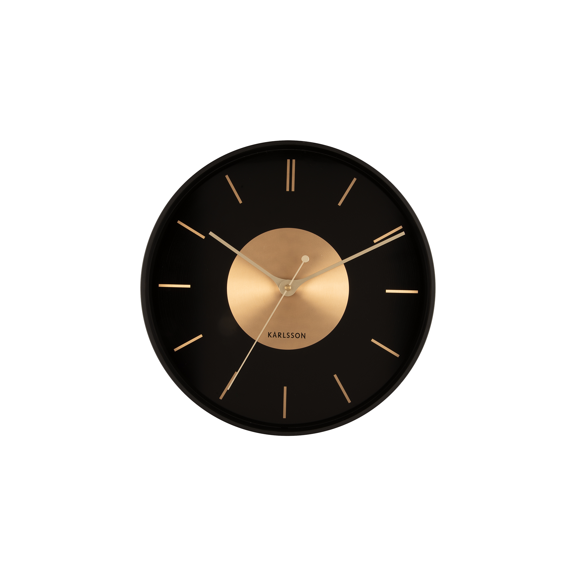 Wanduhr Gold Schwarz Wanduhr Gold Schwarz