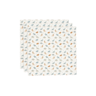 Mulltuch Roarsome 70x70cm 3 Stück 3-teilig Mehrfarbig Mulltuch Roarsome 70x70cm 3 Stück 3-teilig Mehrfarbig