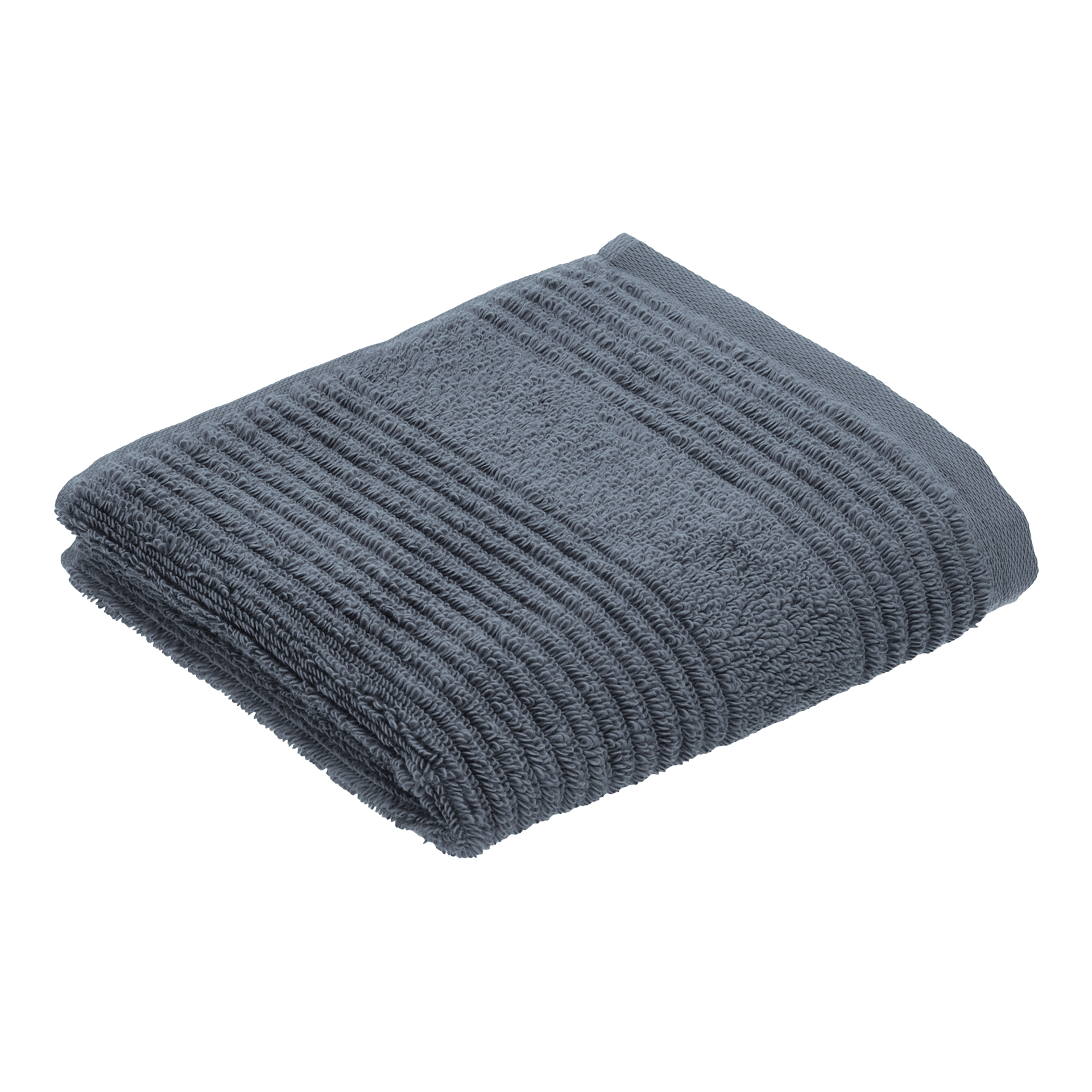 Vossen Gästehandtuch Tomorrow Dunkelgrau 30x50cm Vossen Gästehandtuch Tomorrow Dunkelgrau 30x50cm