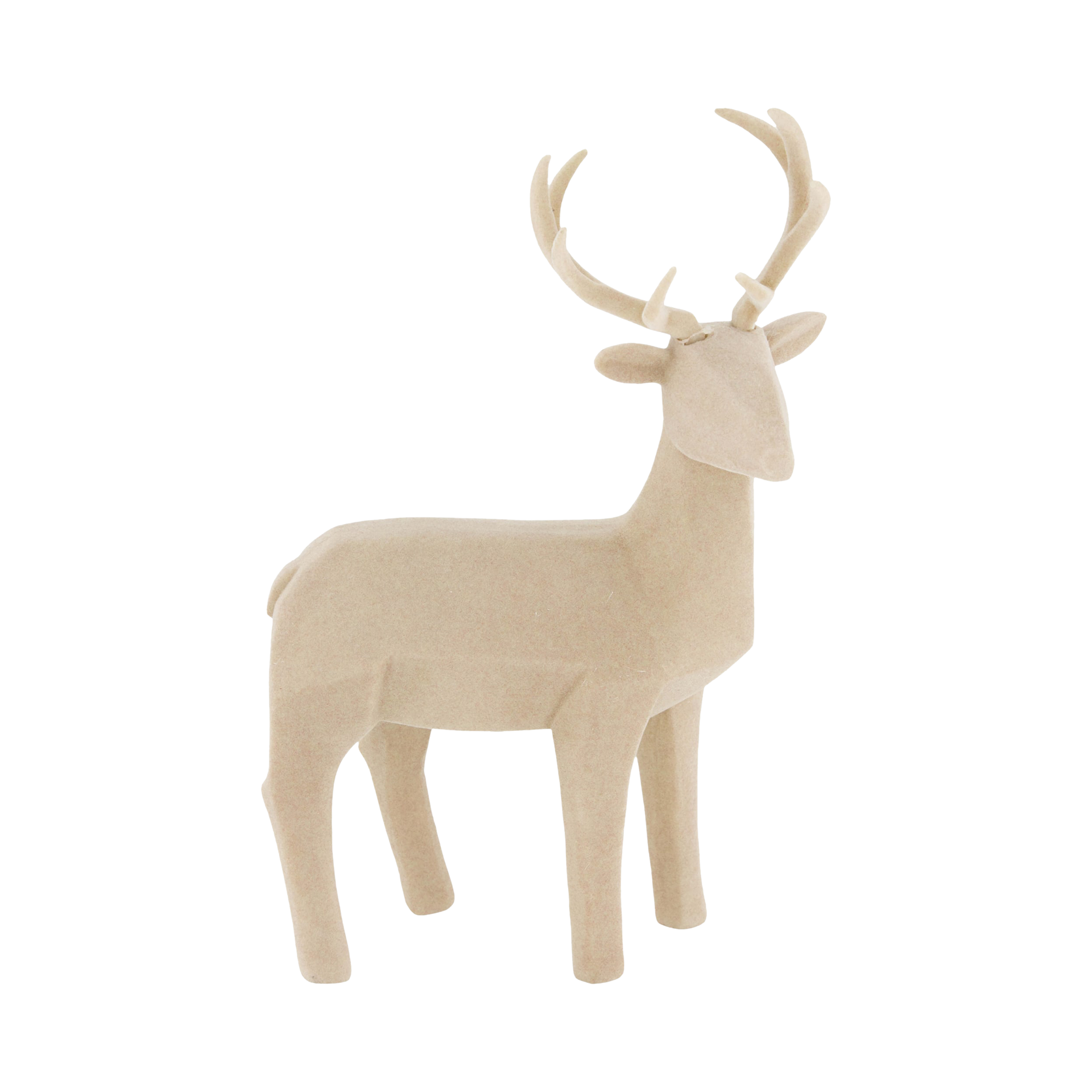 Dekofigur Rentier Beige Dekofigur Rentier Beige