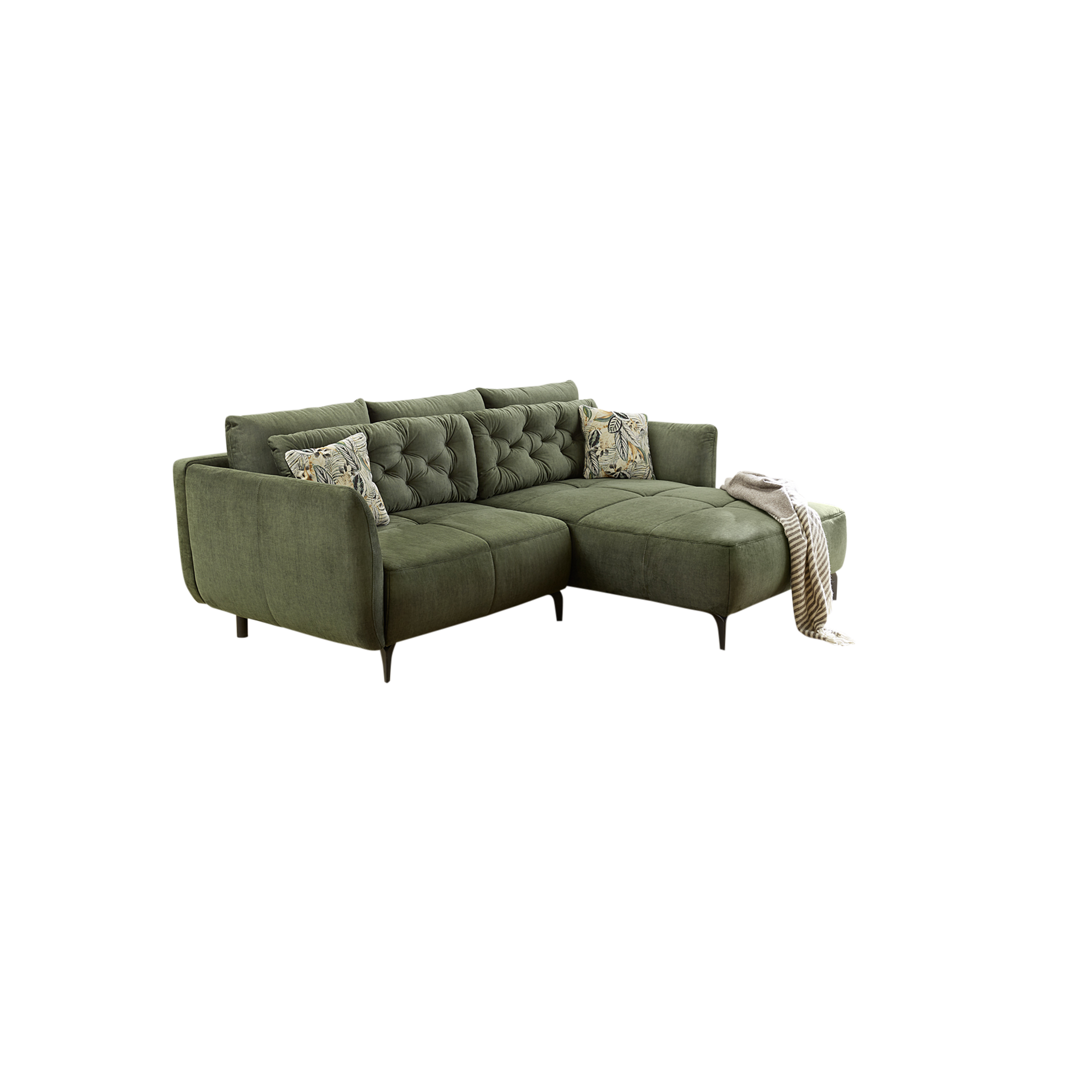 Ecksofa Samja Grün Ecksofa Samja Grün