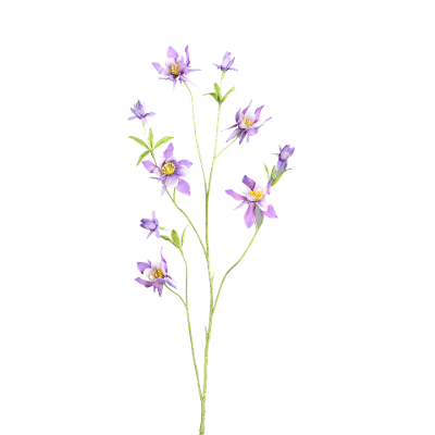 Kunstblume Akelei Lavendel Kunstblume Akelei Lavendel